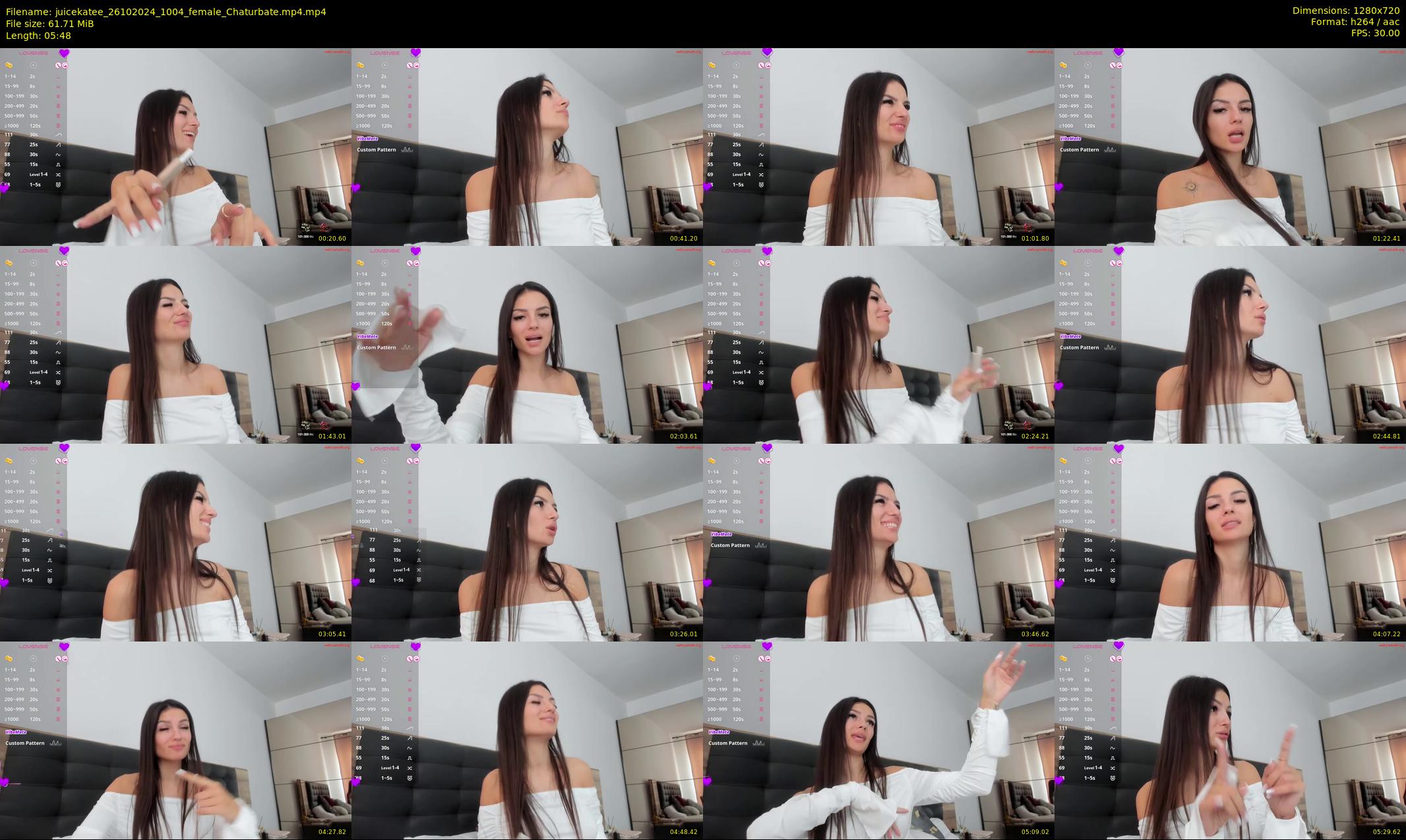 juicekatee — 6 minute Chaturbate female cam show recording, 720p, Oct 26, 2024