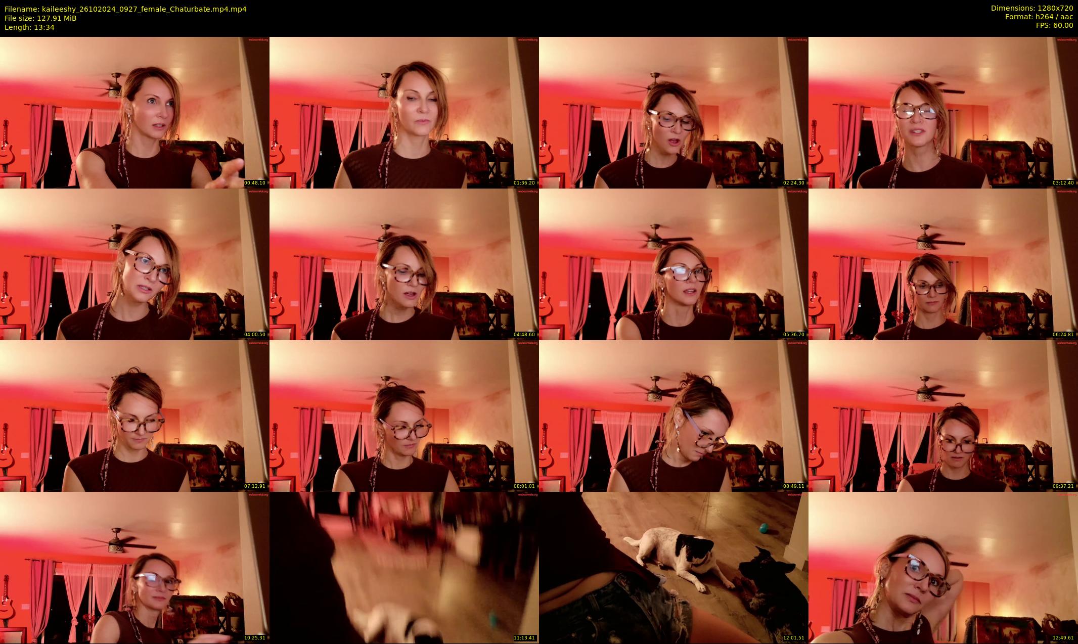 kaileeshy — 14 minute Chaturbate female cam show recording, 720p, Oct 26, 2024