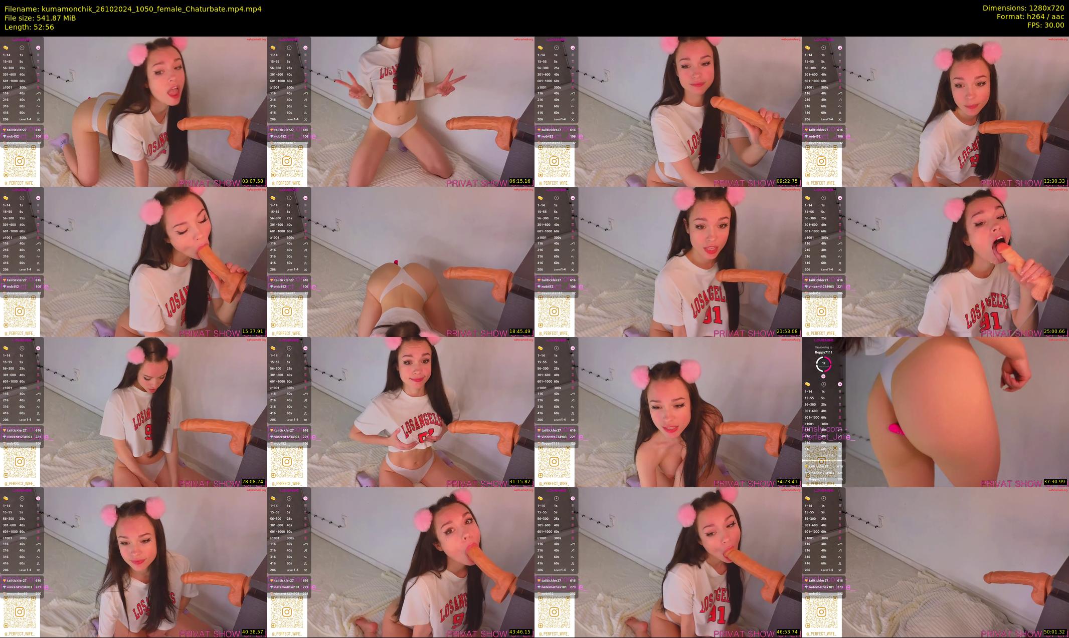 kumamonchik — 53 minute Chaturbate couple cam show recording, 720p, Oct 26, 2024