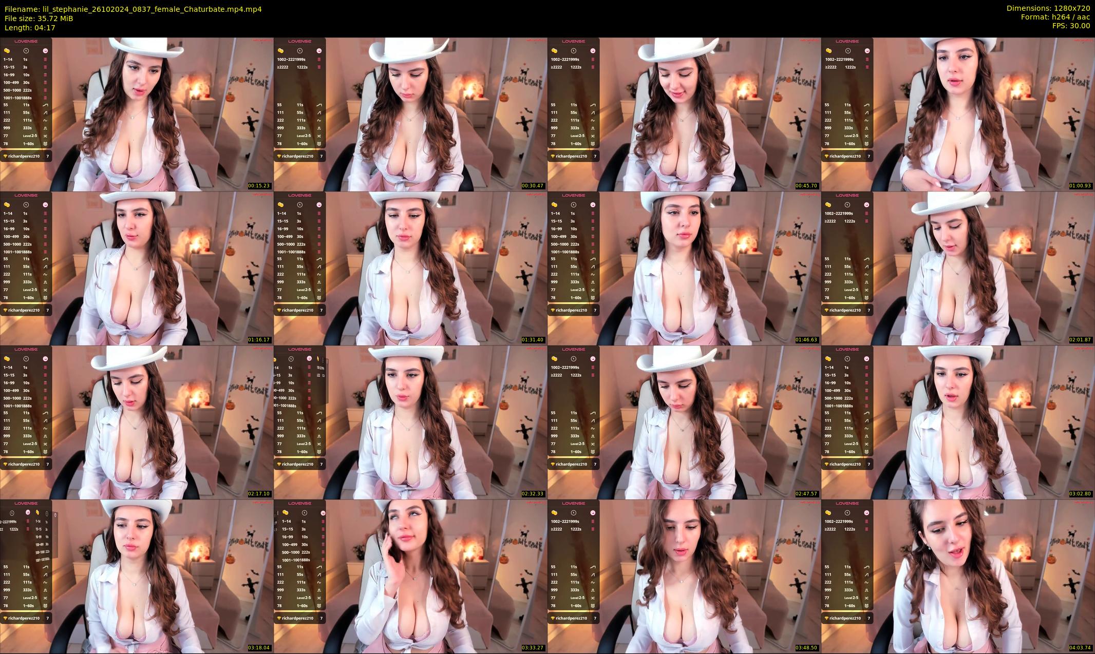 lil_stephanie — 5 minute Chaturbate female cam show recording, 720p, Oct 26, 2024