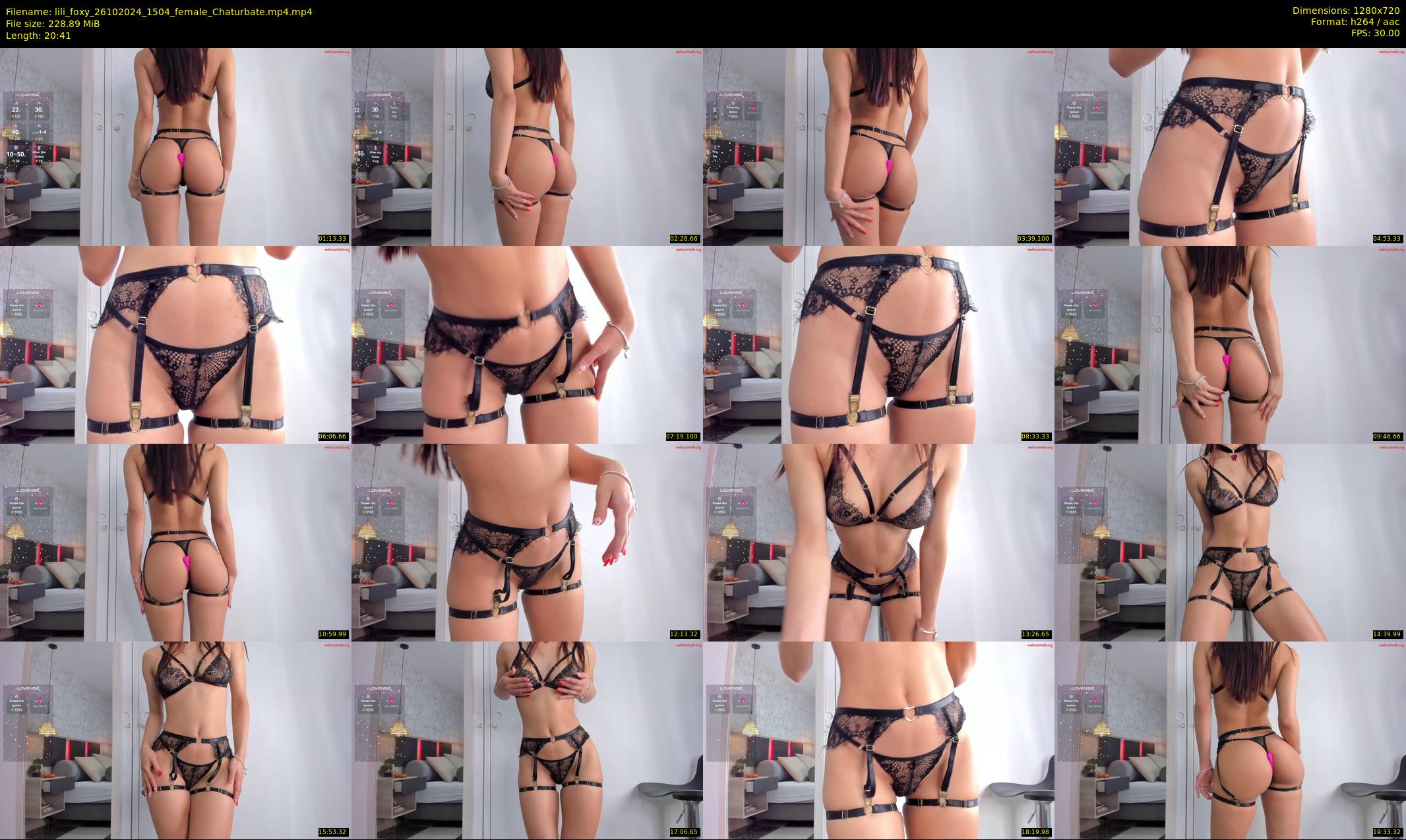 lili_foxy — 21 minute Chaturbate female cam show recording, 720p, Oct 26, 2024