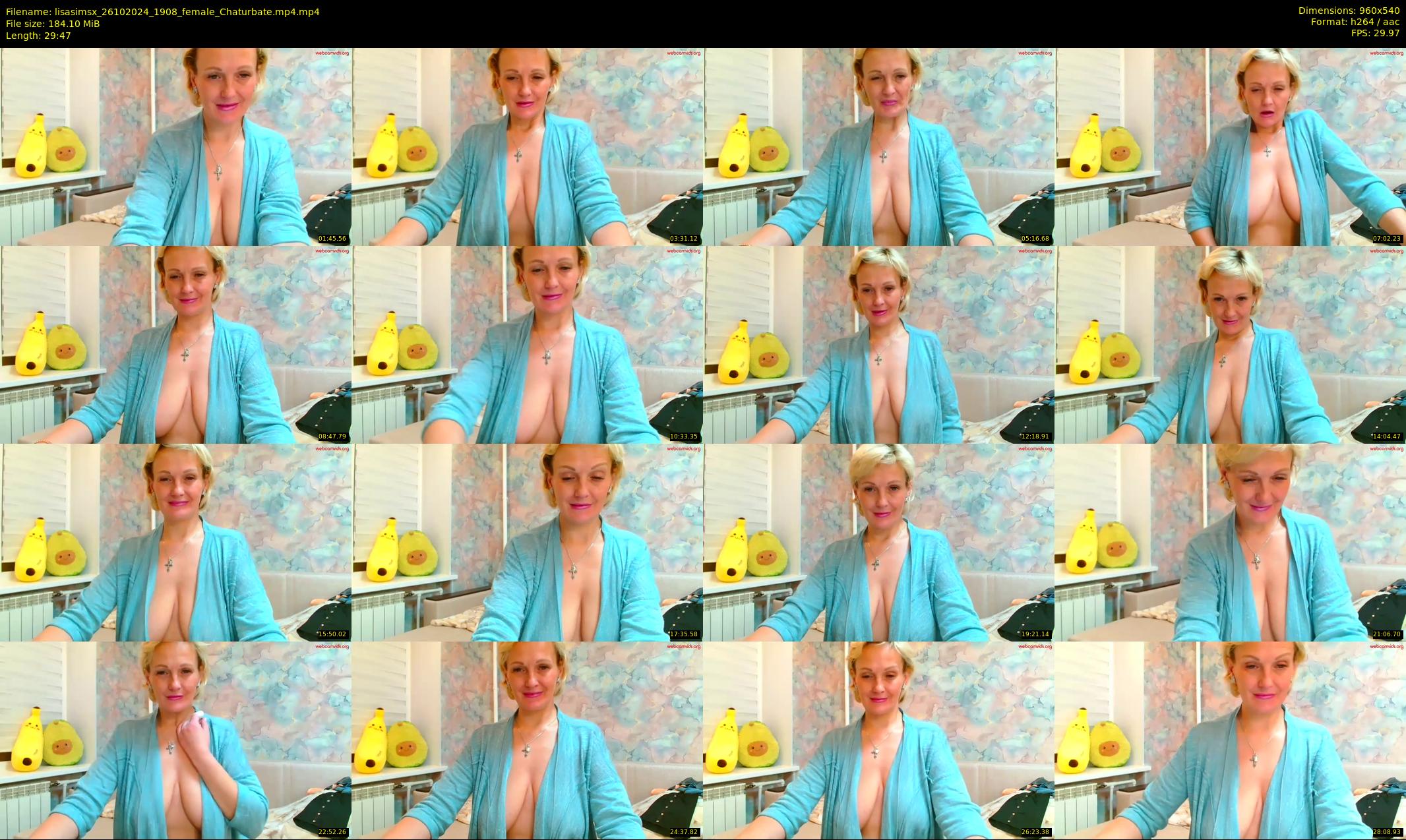 lisasimsx — 30 minute Chaturbate female cam show recording, 480p, Oct 26, 2024