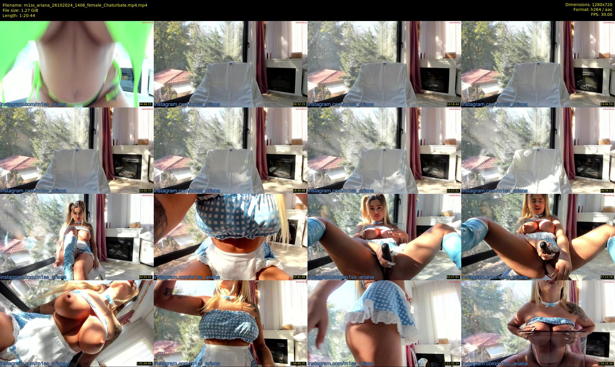 m1ss_ariana — 81 minute Chaturbate female cam show recording, 720p, Oct 26, 2024