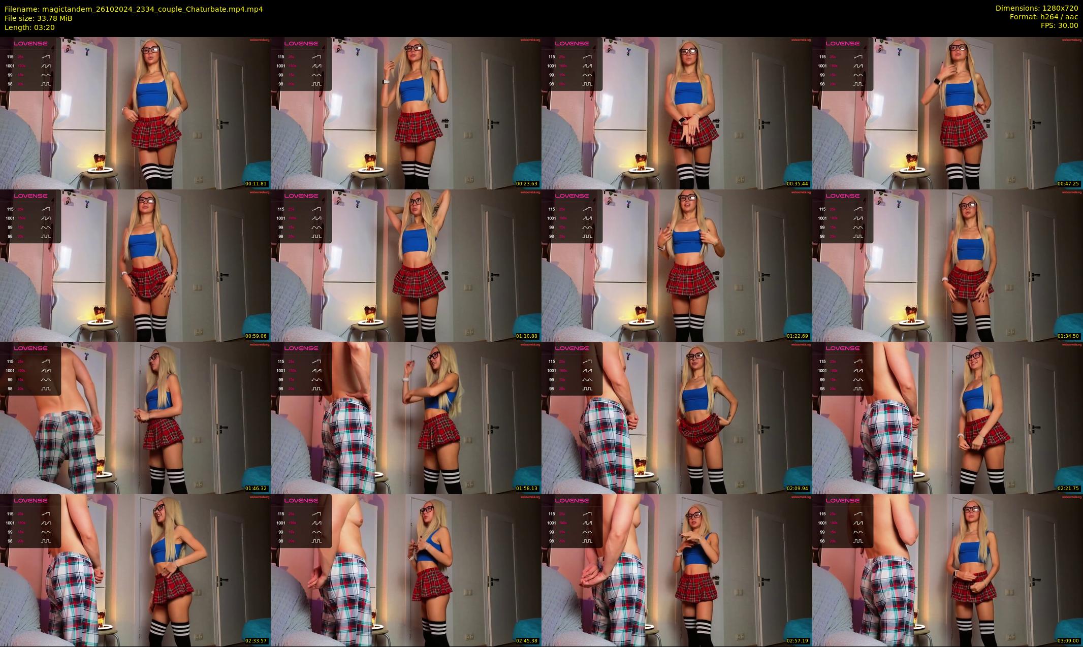 magictandem — 4 minute Chaturbate couple cam show recording, 720p, Oct 26, 2024