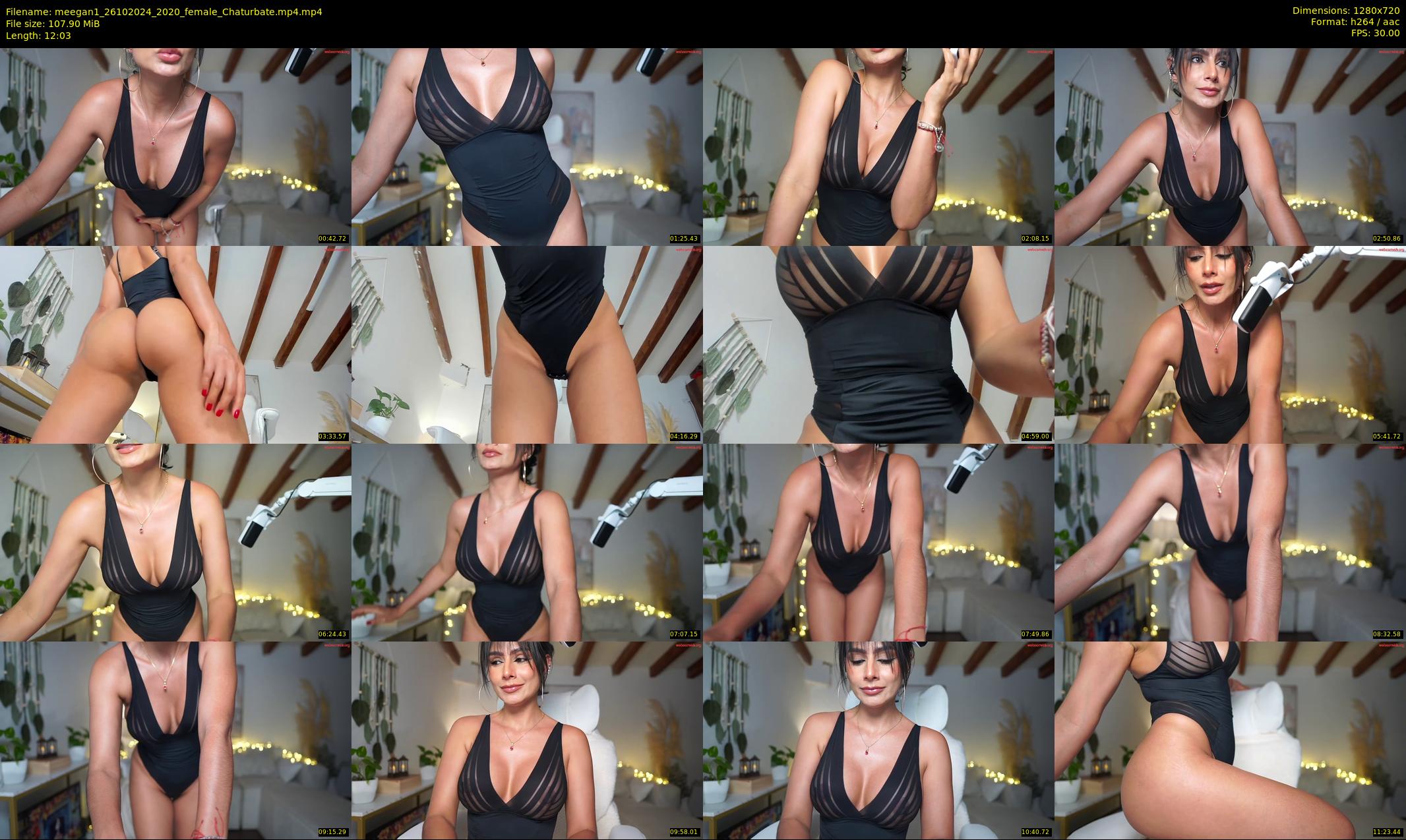 meegan1 — 13 minute Chaturbate female cam show recording, 720p, Oct 26, 2024