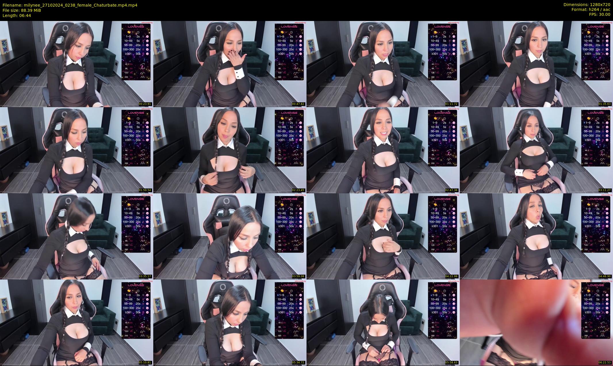 milynee — 7 minute Chaturbate female cam show recording, 720p, Oct 27, 2024