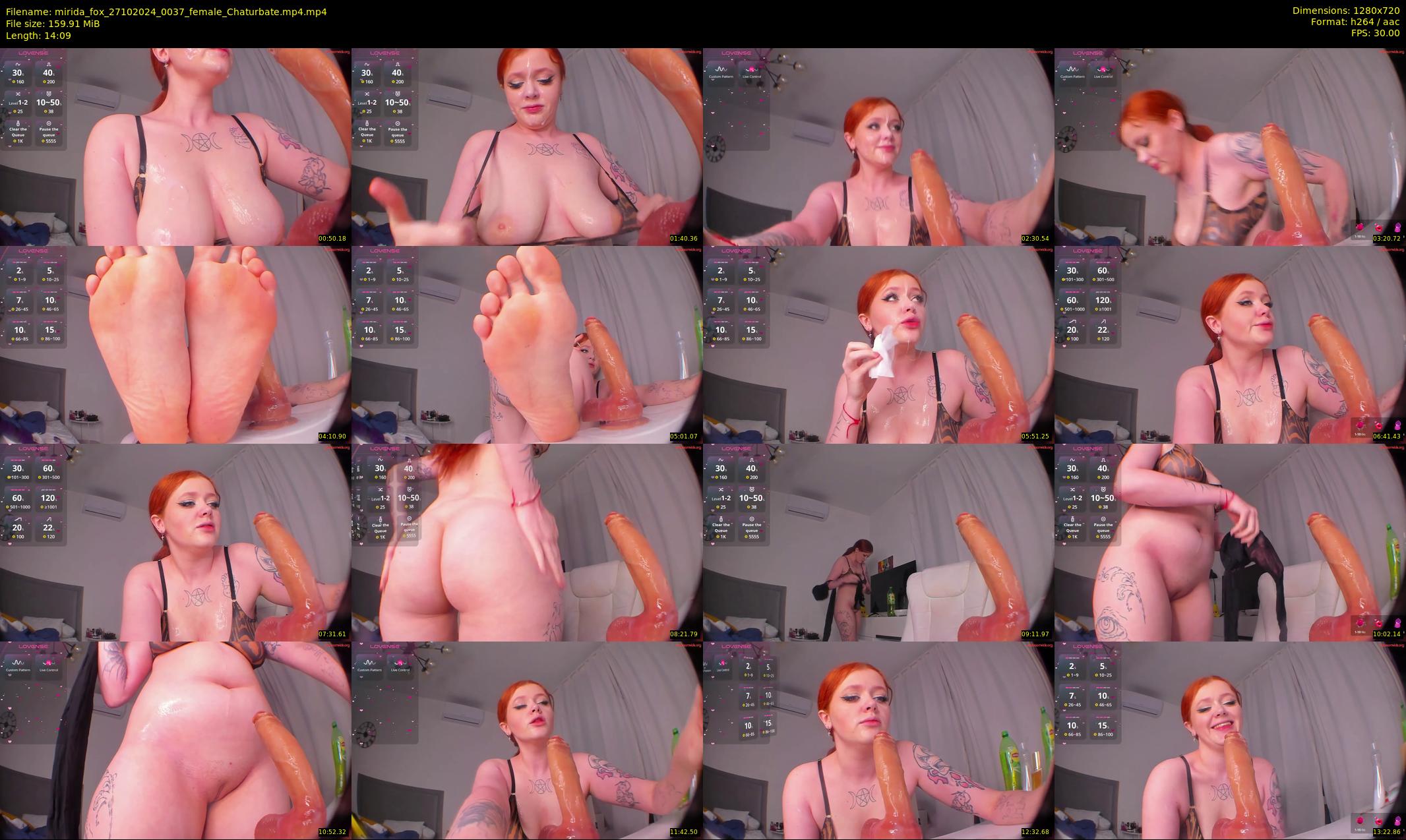 mirida_fox — 15 minute Chaturbate female cam show recording, 720p, Oct 27, 2024