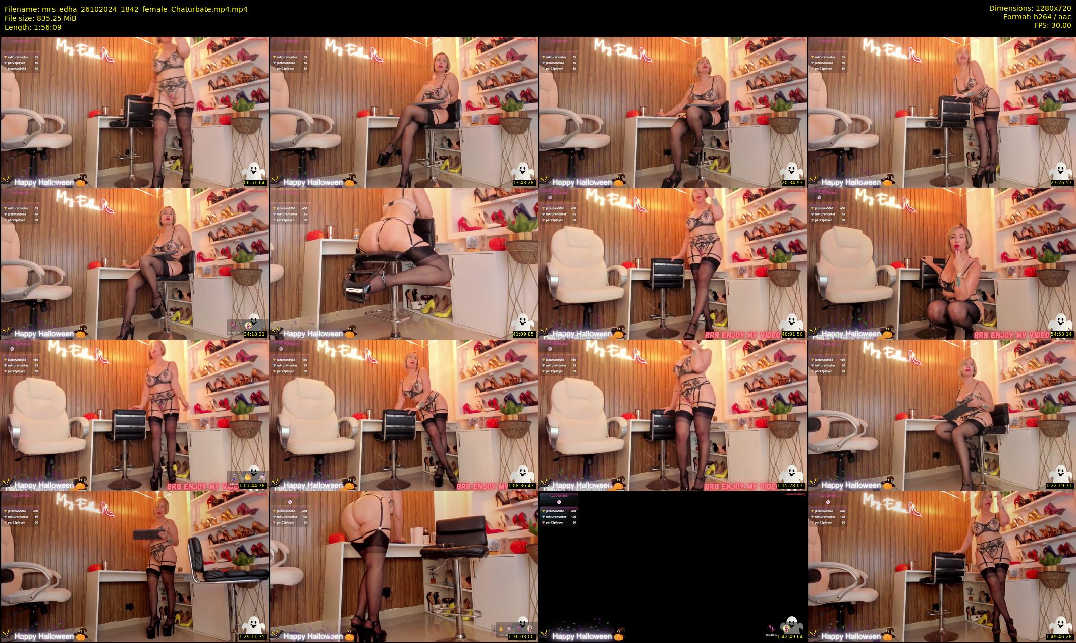 mrs_edha — 117 minute Chaturbate female cam show recording, 720p, Oct 26, 2024