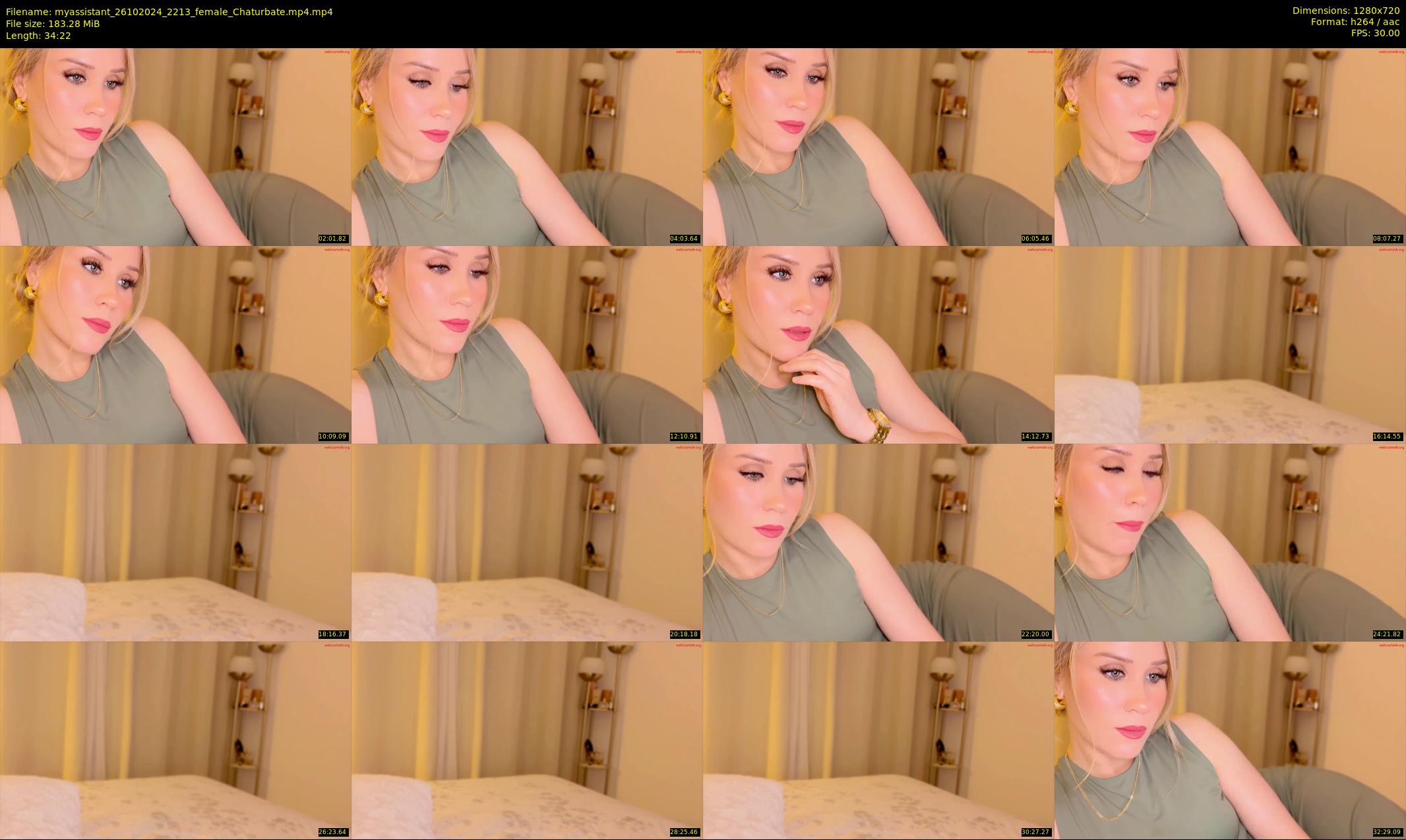myassistant — 35 minute Chaturbate female cam show recording, 720p, Oct 26, 2024