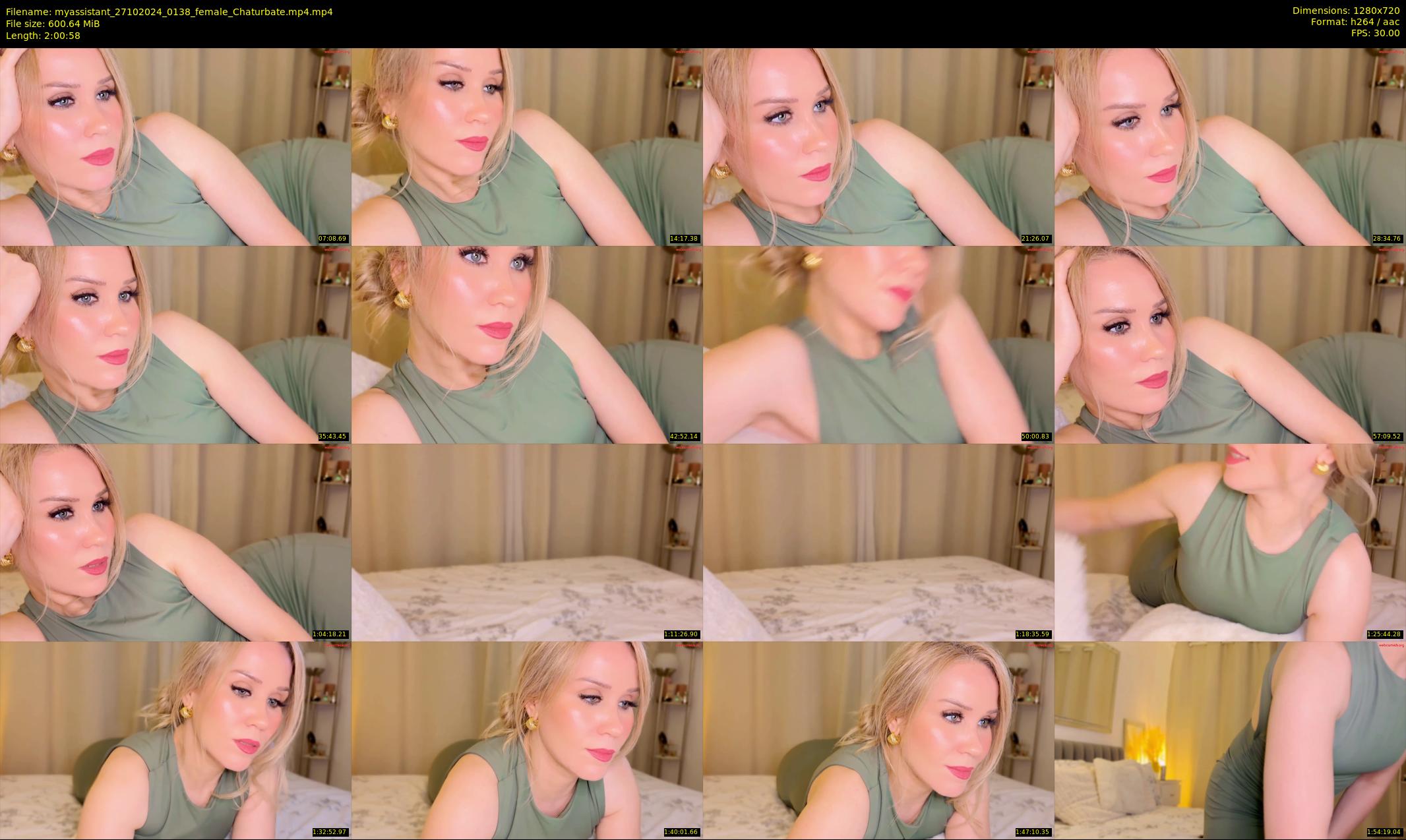 myassistant — 121 minute Chaturbate female cam show recording, 720p, Oct 27, 2024