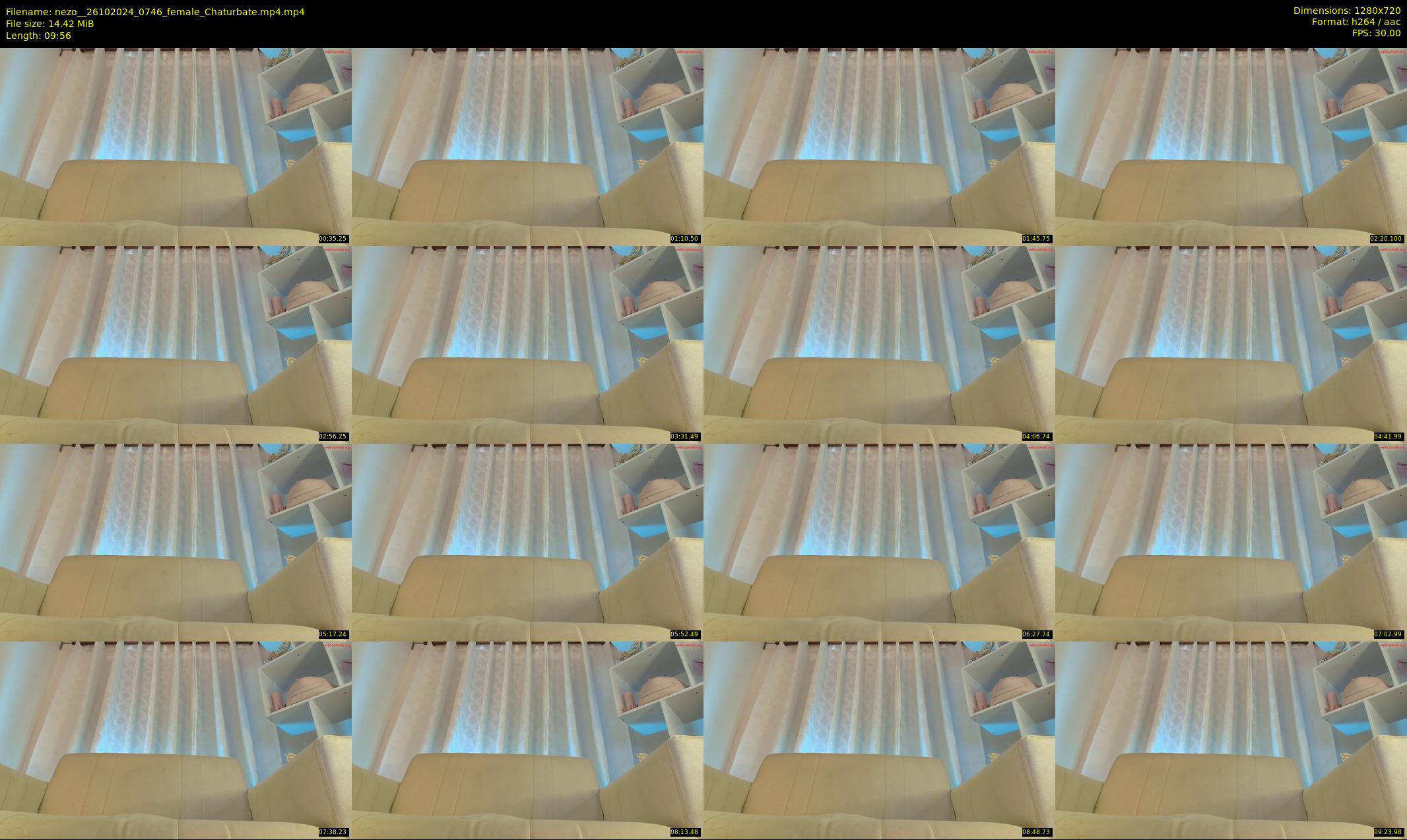nezo_ — 10 minute Chaturbate female cam show recording, 720p, Oct 26, 2024
