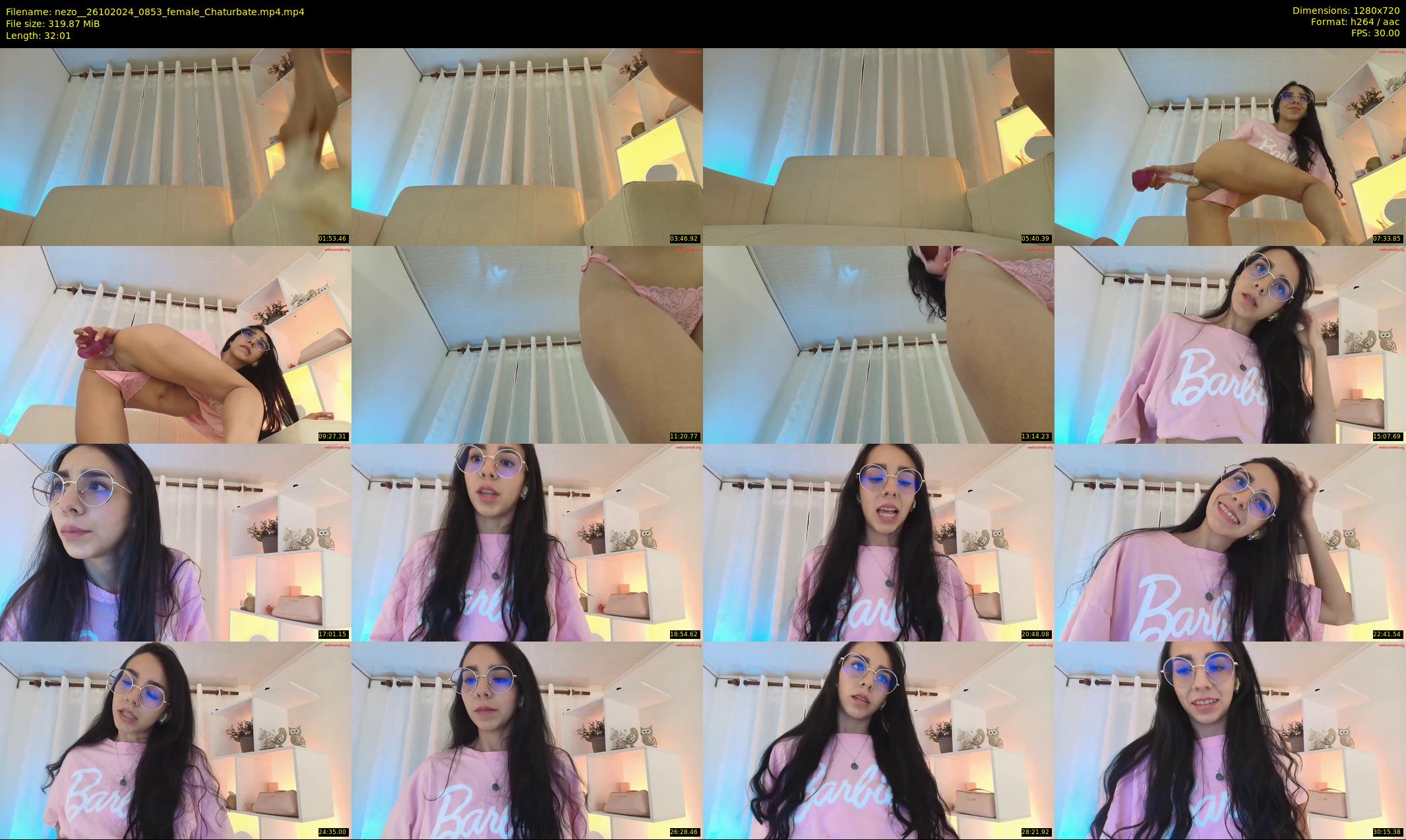 nezo_ — 33 minute Chaturbate female cam show recording, 720p, Oct 26, 2024