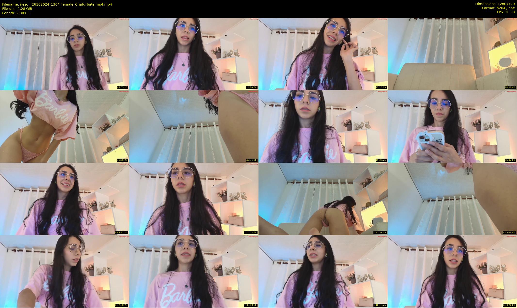 nezo_ — 120 minute Chaturbate female cam show recording, 720p, Oct 26, 2024