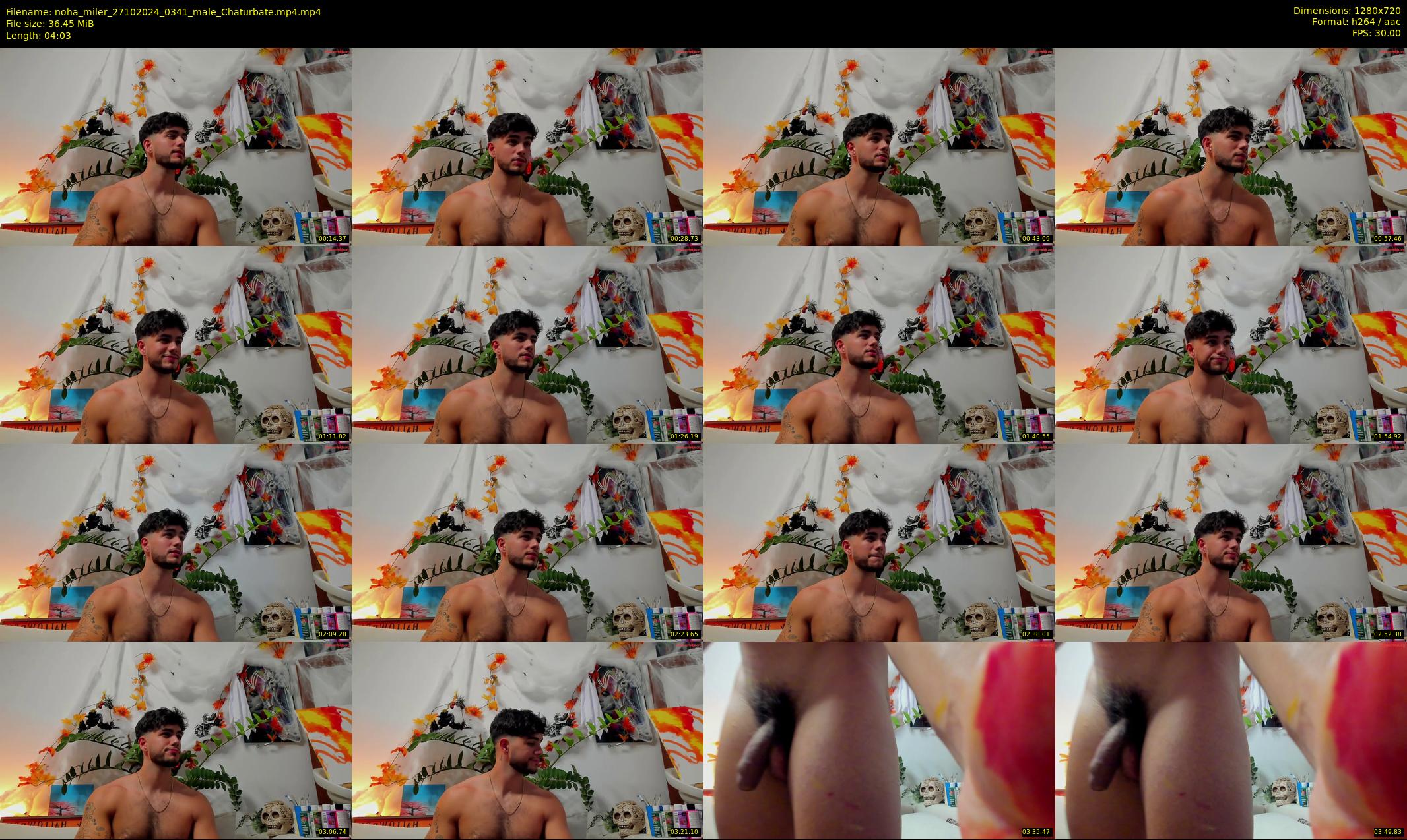 noha_miler — 5 minute Chaturbate male cam show recording, 720p, Oct 27, 2024