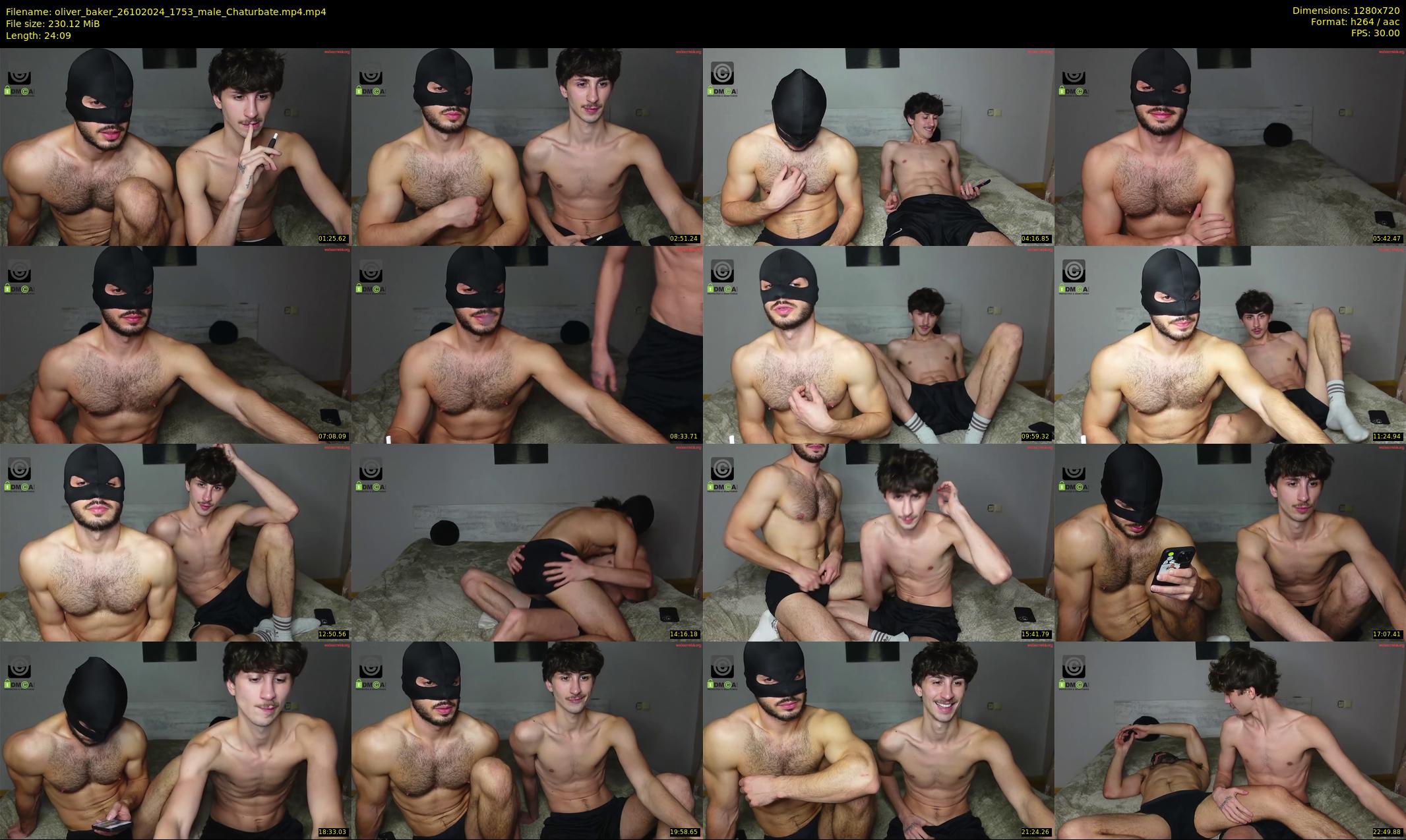 oliver_baker — 25 minute Chaturbate male cam show recording, 720p, Oct 26, 2024