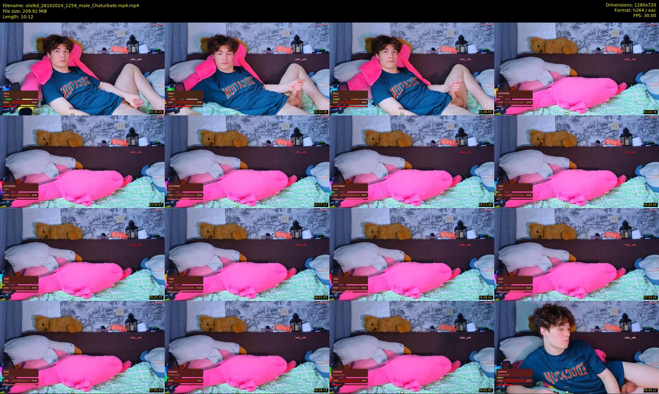 ololkd — 11 minute Chaturbate male cam show recording, 720p, Oct 26, 2024
