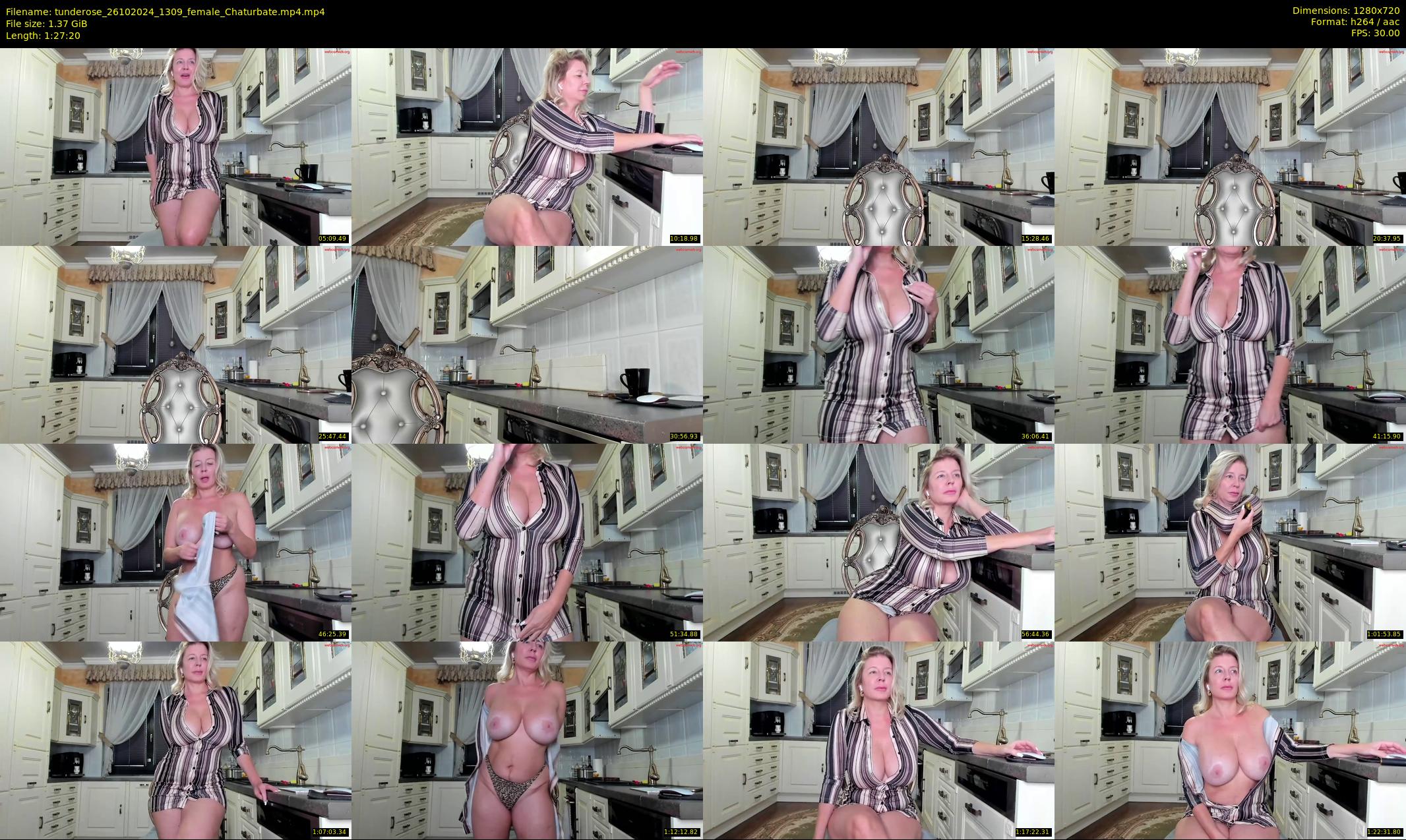tunderose — 88 minute Chaturbate female cam show recording, 720p, Oct 26, 2024