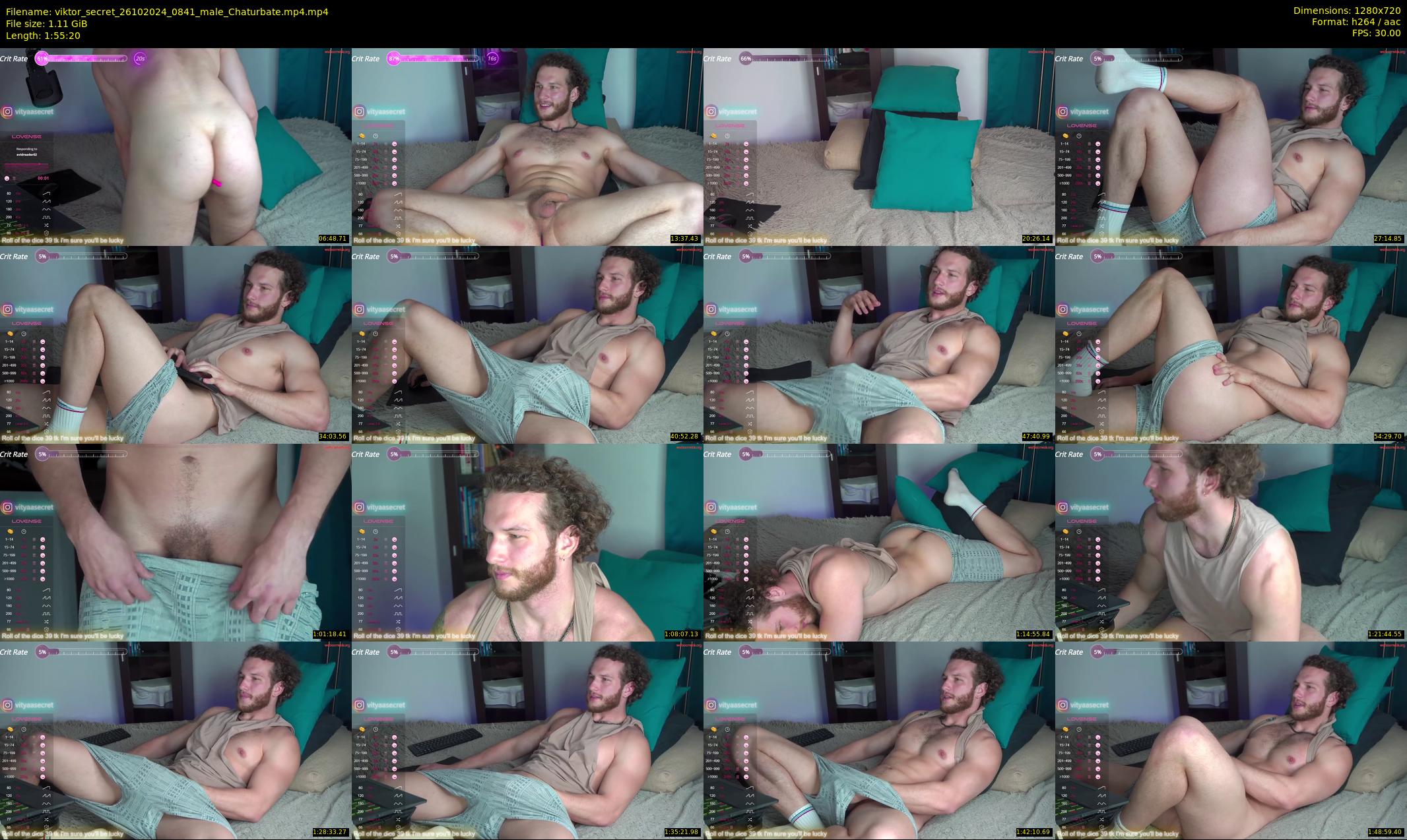 viktor_secret — 116 minute Chaturbate male cam show recording, 720p, Oct 26, 2024