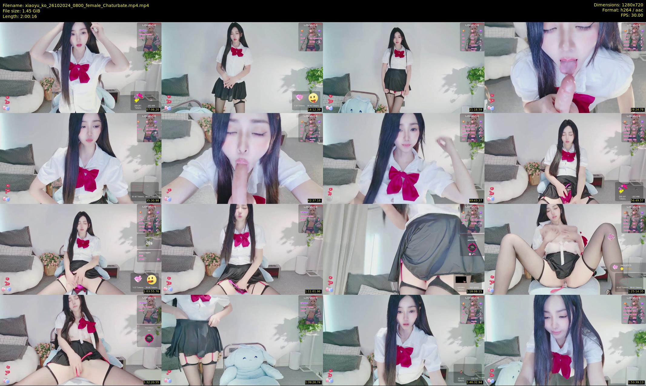 xiaoyu_ko — 121 minute Chaturbate female cam show recording, 720p, Oct 26, 2024