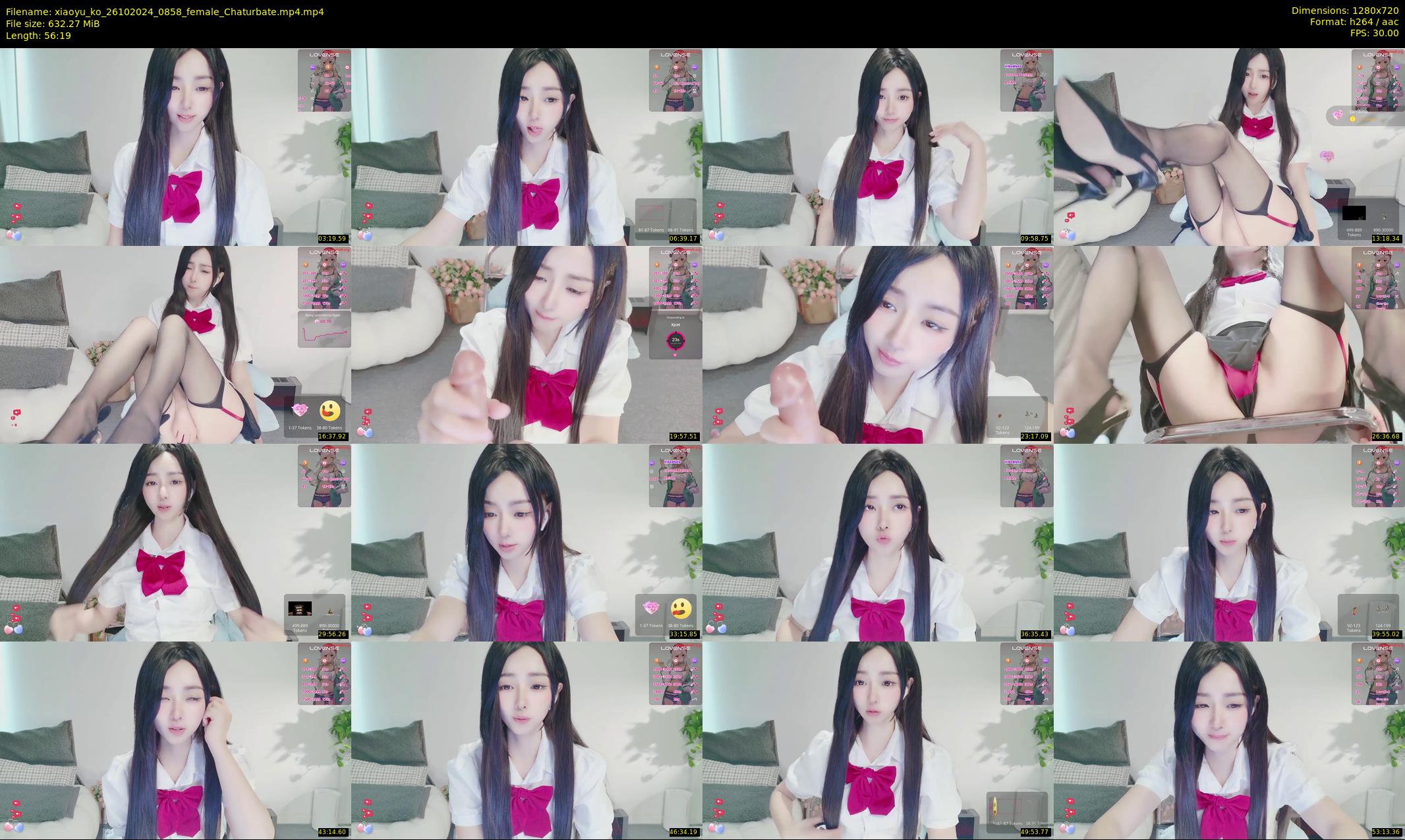 xiaoyu_ko — 57 minute Chaturbate female cam show recording, 720p, Oct 26, 2024