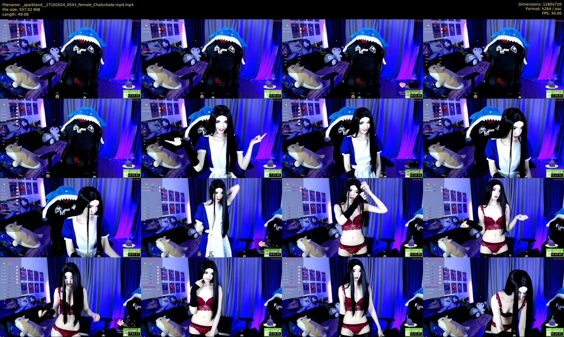 _sparkland_ — 50 minute Chaturbate female cam show recording, 720p, Oct 27, 2024