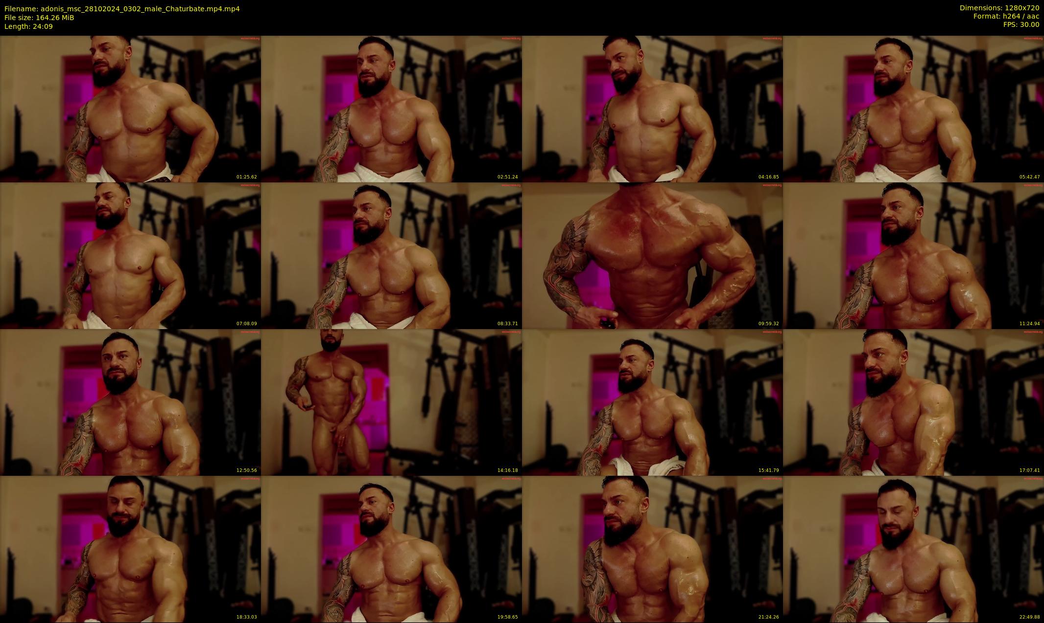 adonis_msc — 25 minute Chaturbate male cam show recording, 720p, Oct 28, 2024