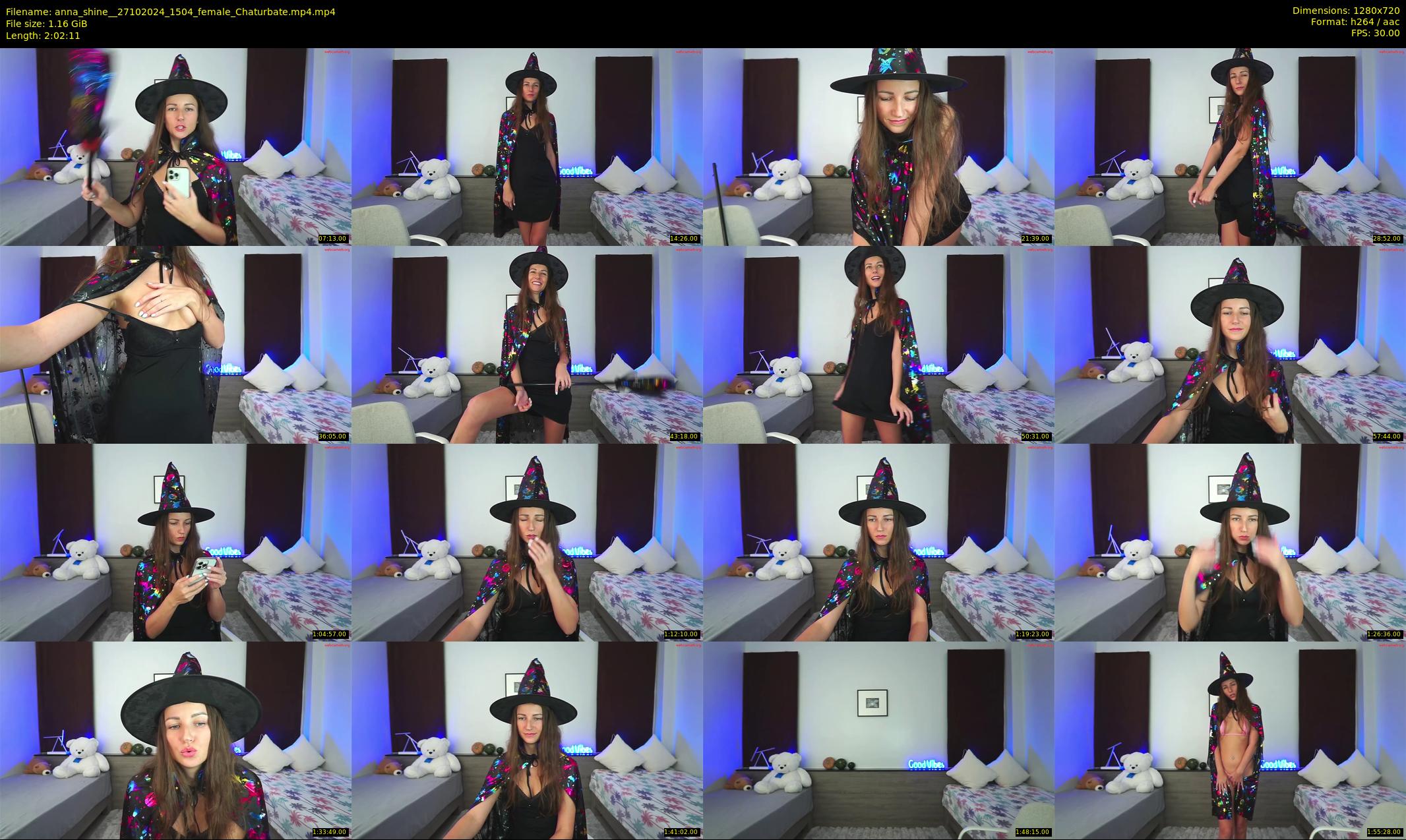 anna_shine_ — 123 minute Chaturbate female cam show recording, 720p, Oct 27, 2024