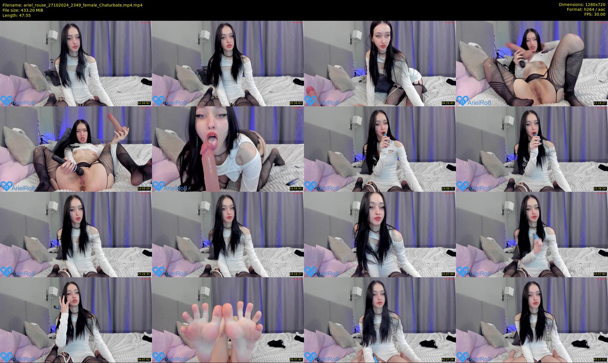 ariel_rouse — 48 minute Chaturbate female cam show recording, 720p, Oct 27, 2024