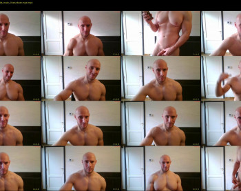 baldyboyy — 64 minute Chaturbate male cam show recording, 720p, Oct 27, 2024
