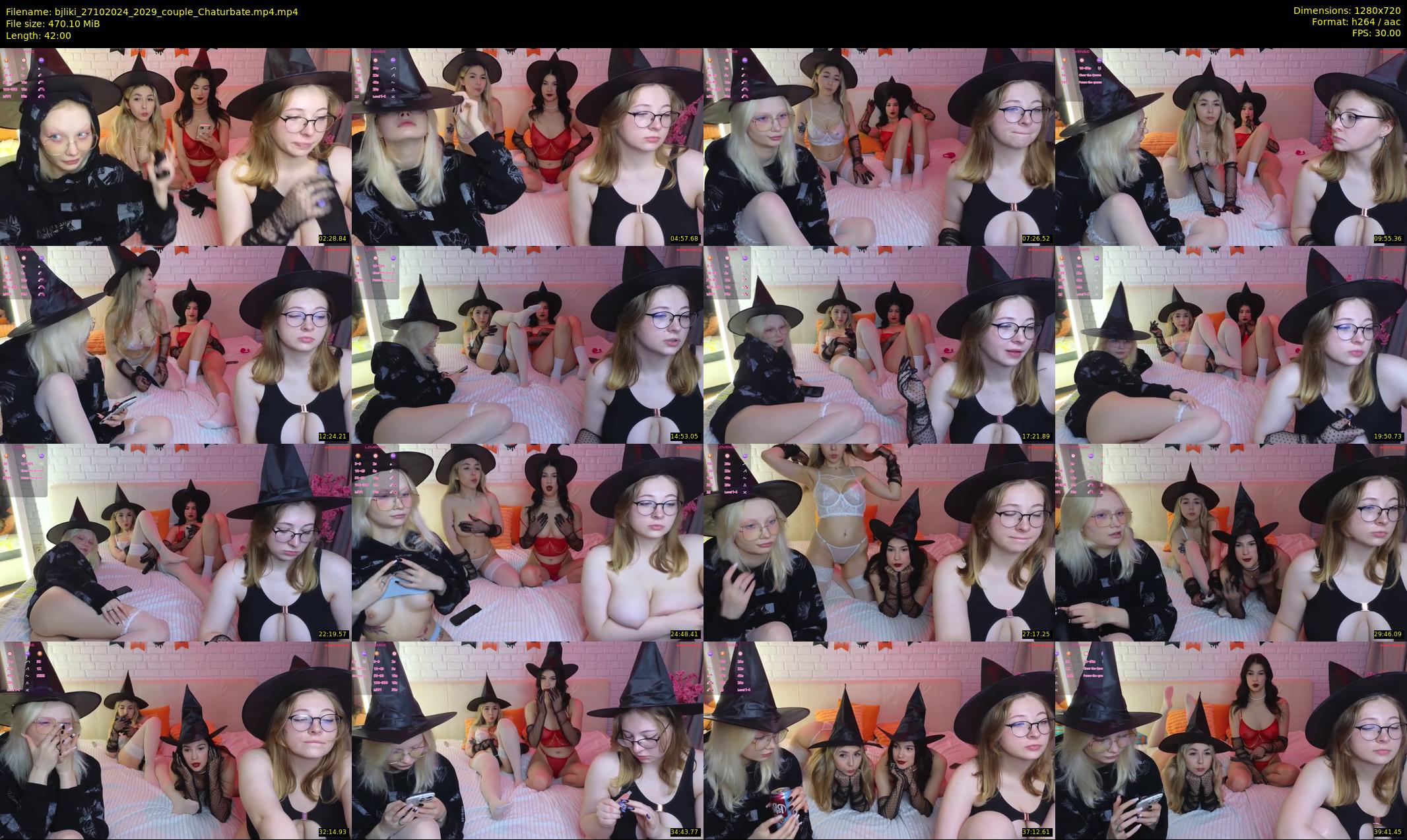 bjliki — 42 minute Chaturbate couple cam show recording, 720p, Oct 27, 2024