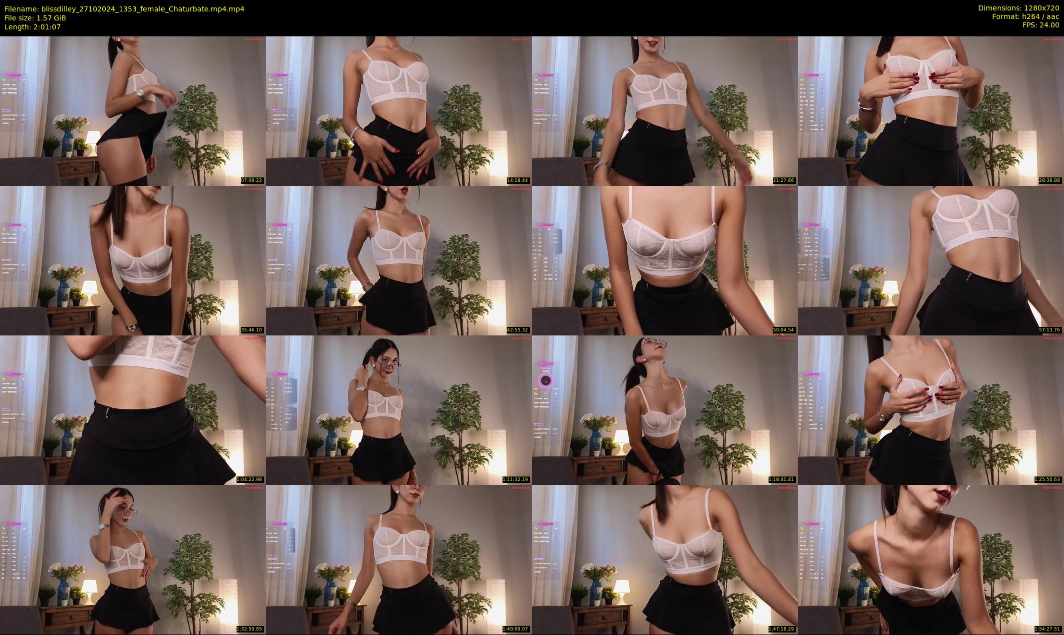 blissdilley — 122 minute Chaturbate female cam show recording, 720p, Oct 27, 2024