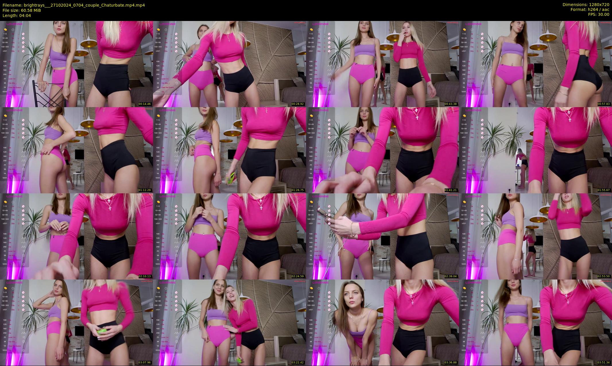 brightrays__ — 5 minute Chaturbate female cam show recording, 720p, Oct 27, 2024