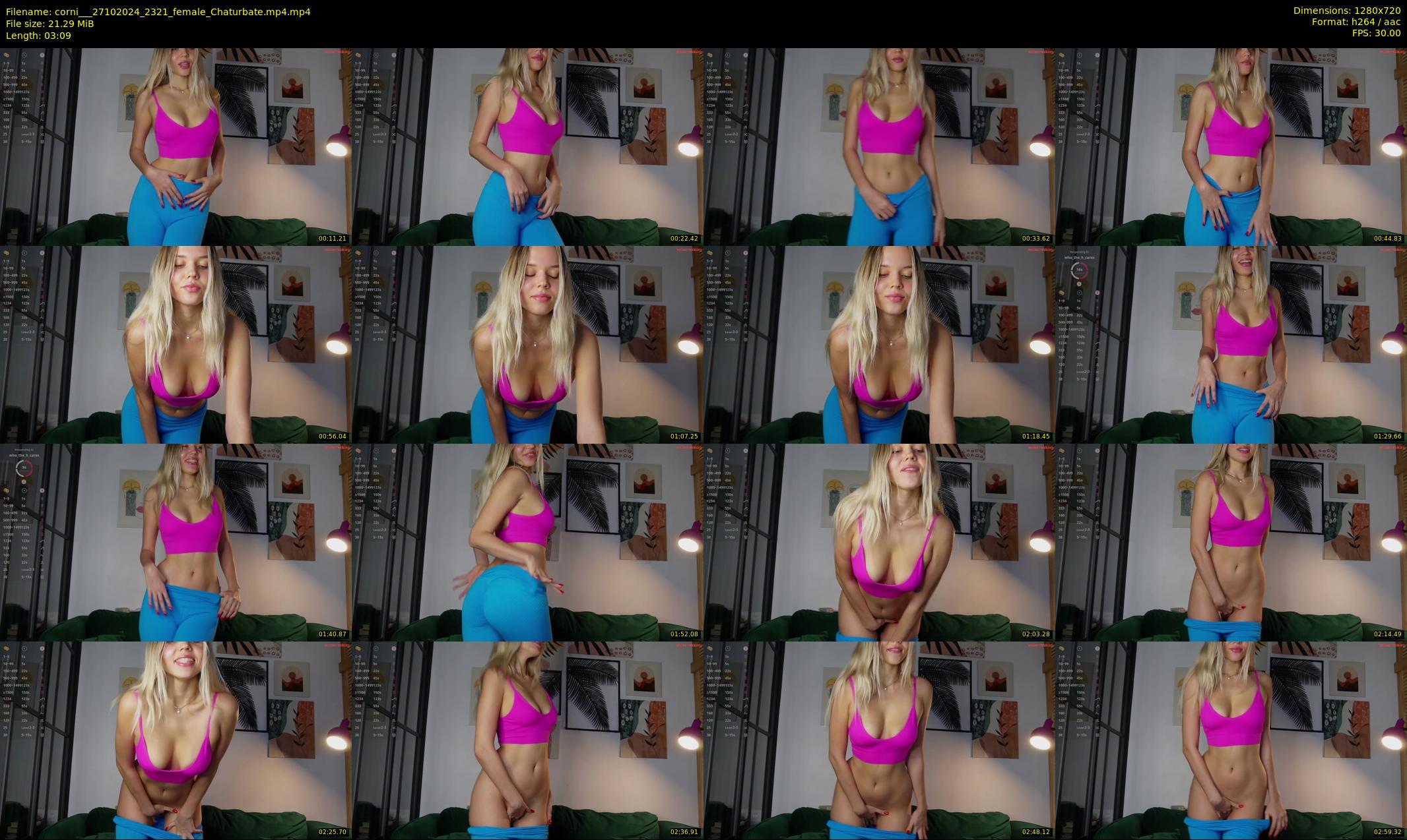 corni__ — 4 minute Chaturbate female cam show recording, 720p, Oct 27, 2024