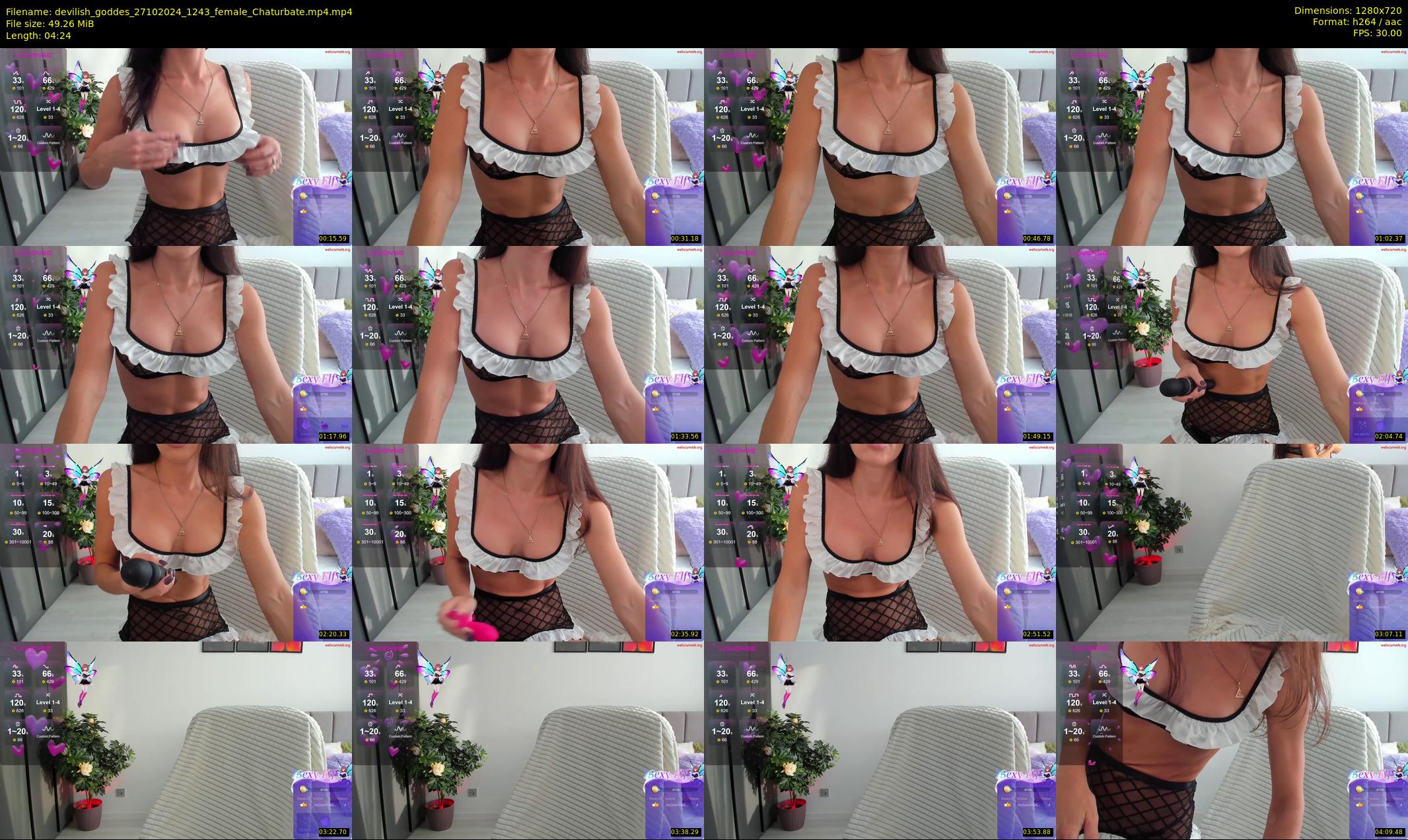 devilish_goddes — 5 minute Chaturbate female cam show recording, 720p, Oct 27, 2024