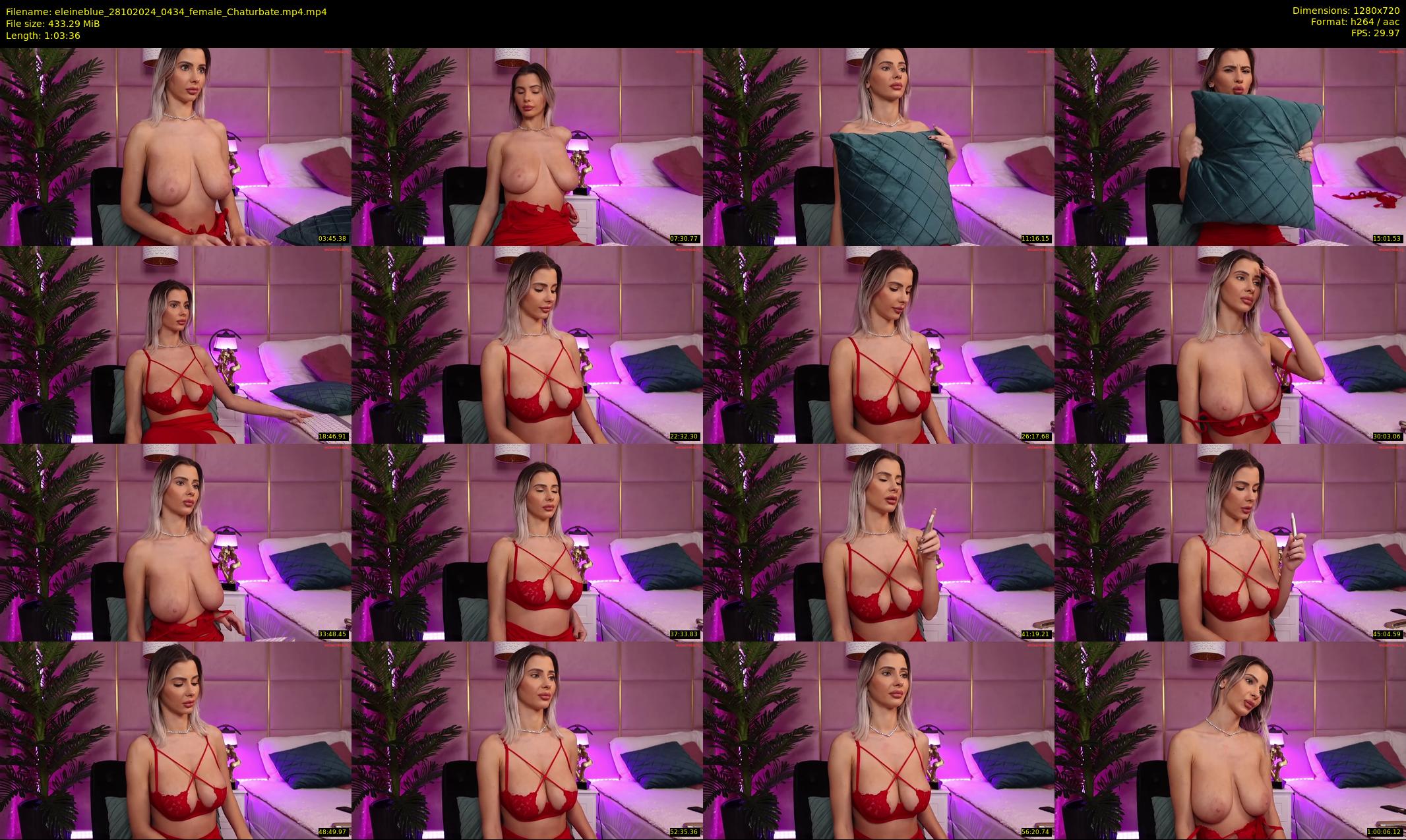 eleineblue — 64 minute Chaturbate female cam show recording, 720p, Oct 28, 2024