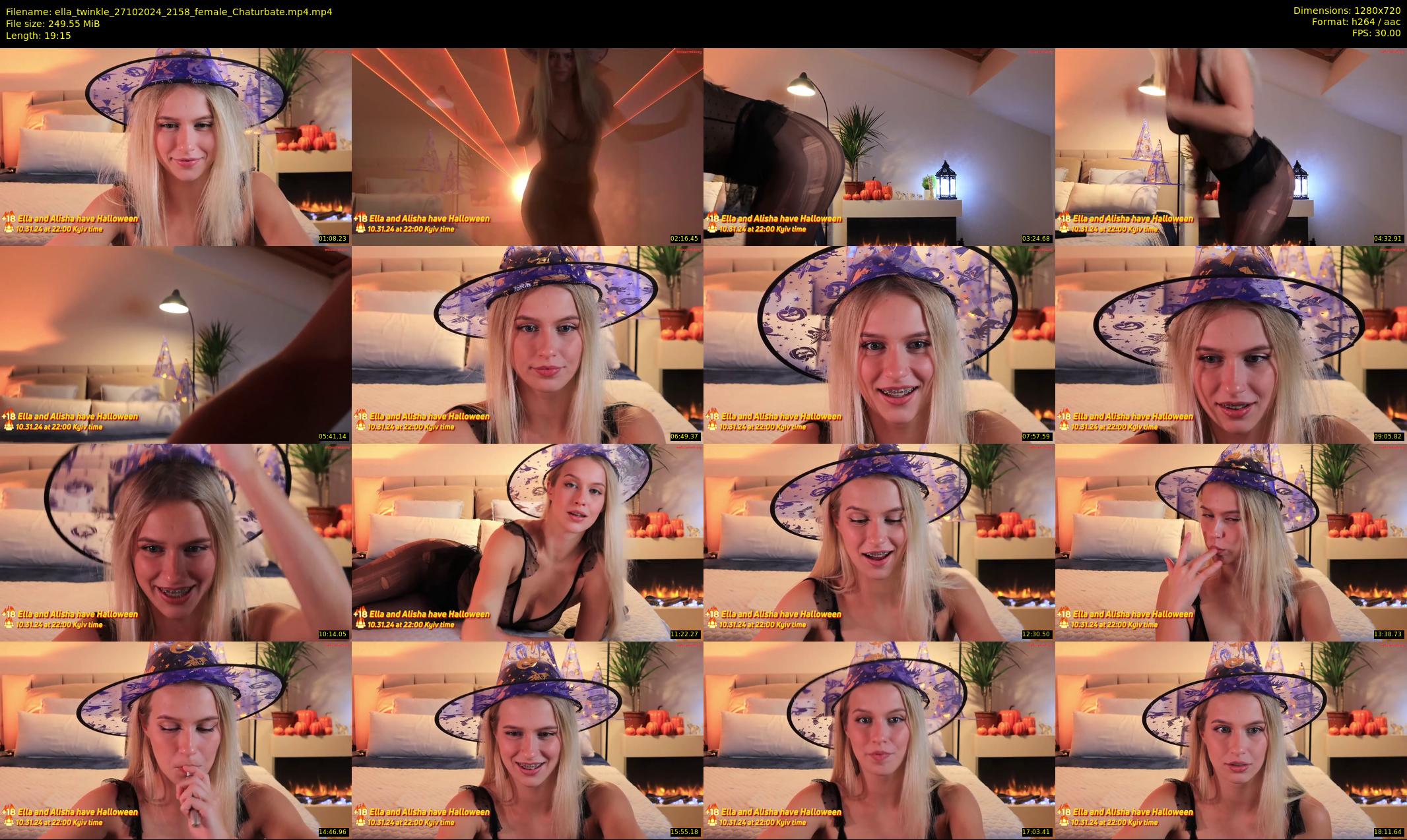 ella_twinkle — 20 minute Chaturbate female cam show recording, 720p, Oct 27, 2024