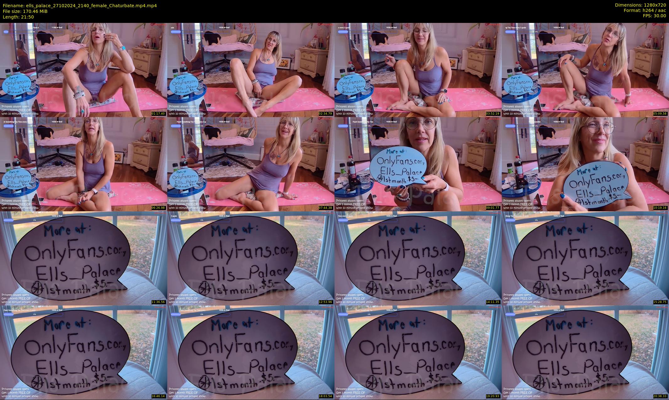ells_palace — 22 minute Chaturbate female cam show recording, 720p, Oct 27, 2024