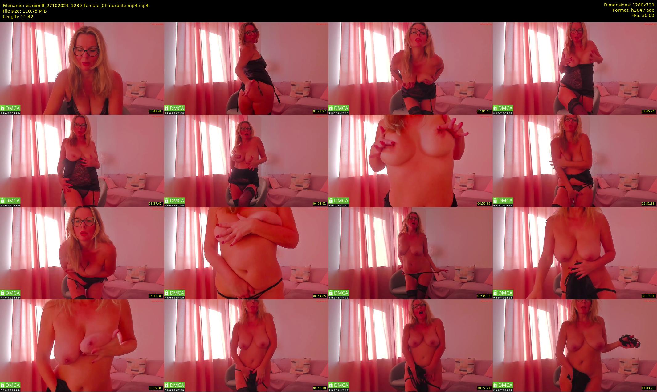 esmimilf — 12 minute Chaturbate female cam show recording, 720p, Oct 27, 2024