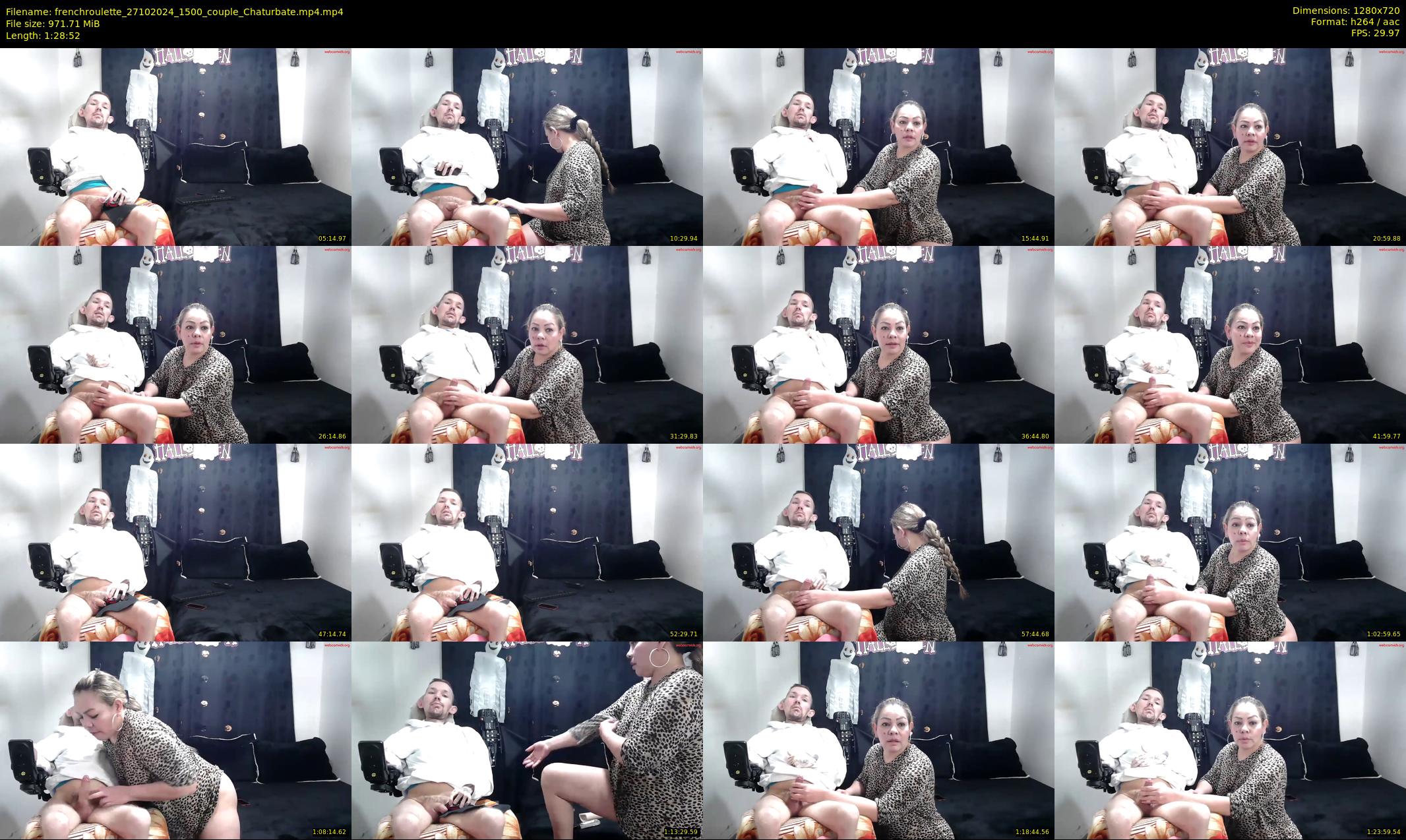 frenchroulette — 89 minute Chaturbate couple cam show recording, 720p, Oct 27, 2024
