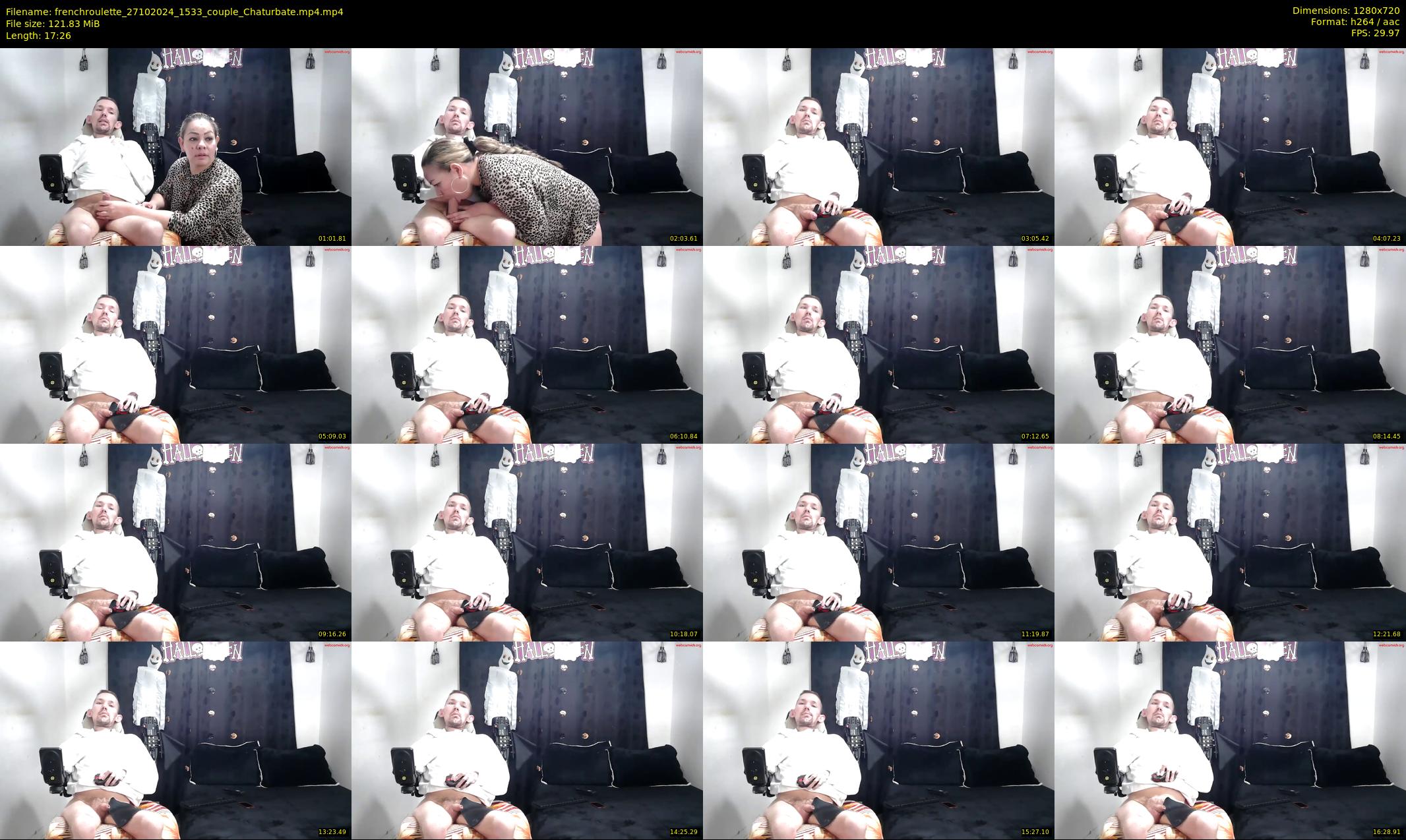 frenchroulette — 18 minute Chaturbate couple cam show recording, 720p, Oct 27, 2024
