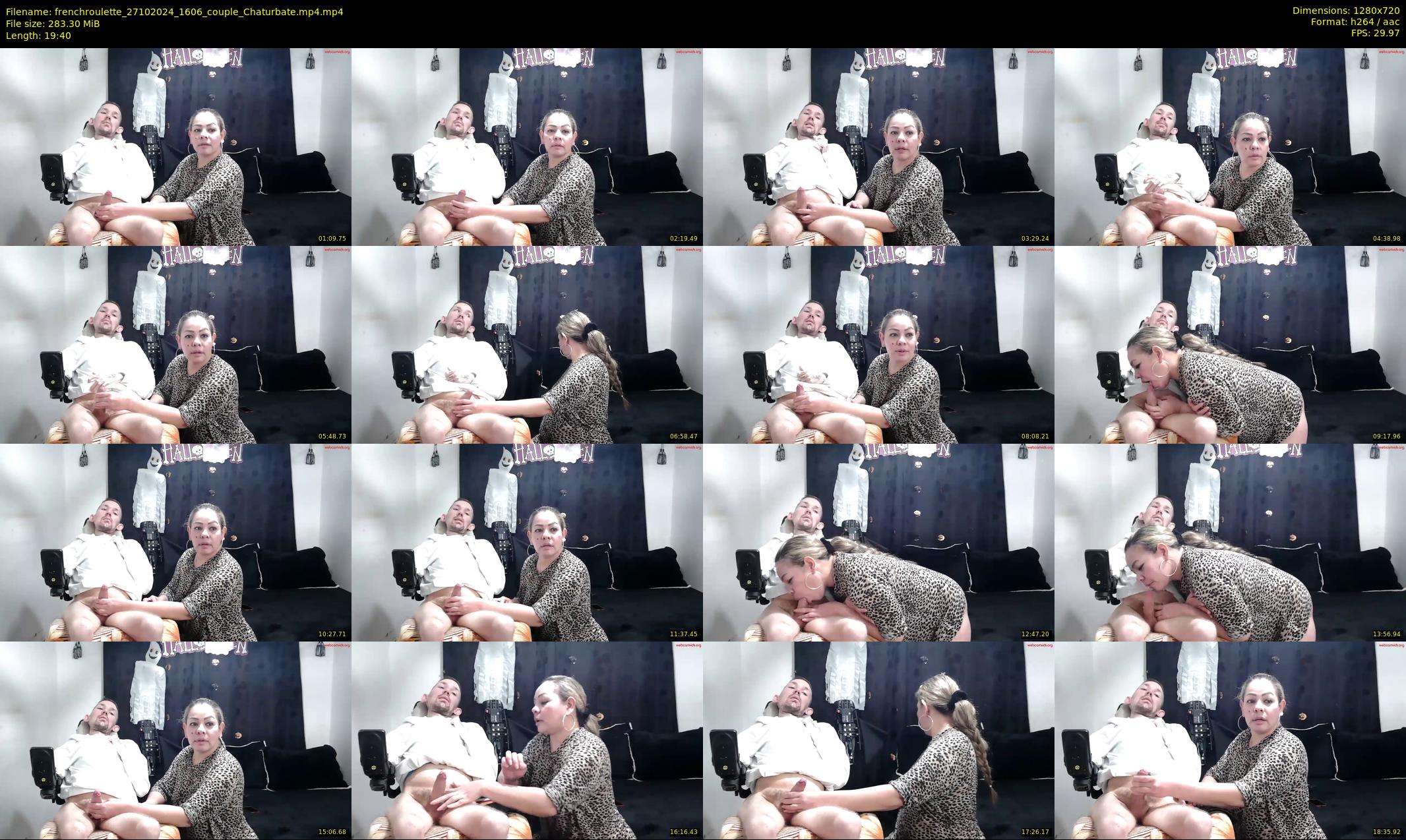 frenchroulette — 20 minute Chaturbate couple cam show recording, 720p, Oct 27, 2024