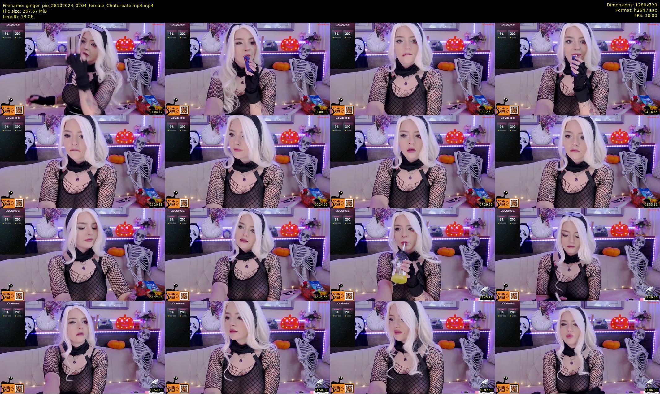 ginger_pie — 19 minute Chaturbate female cam show recording, 720p, Oct 28, 2024