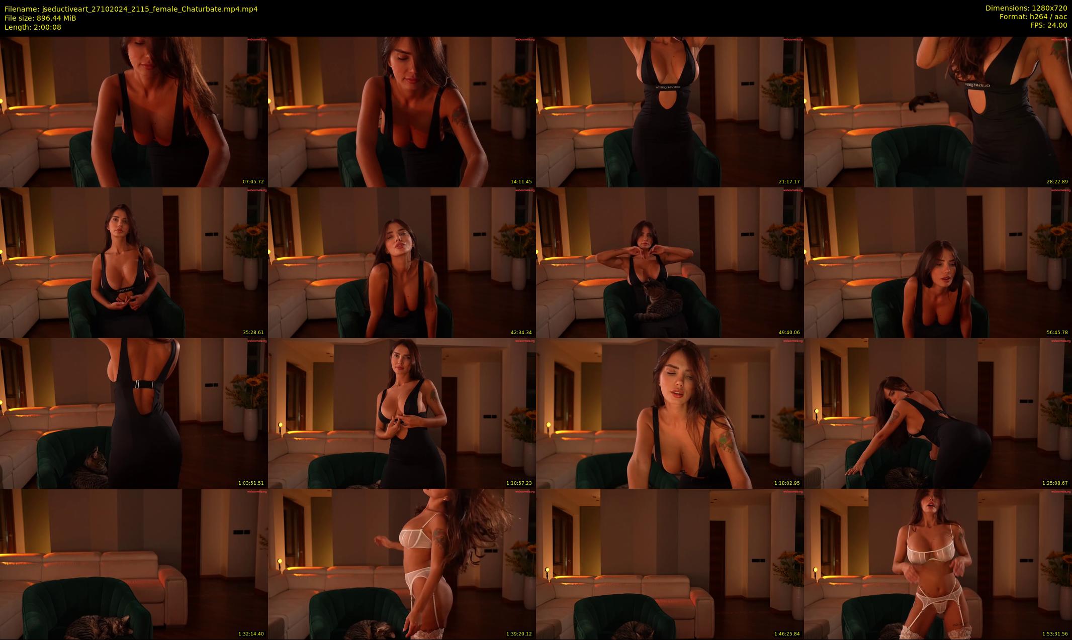 jseductiveart — 121 minute Chaturbate female cam show recording, 720p, Oct 27, 2024