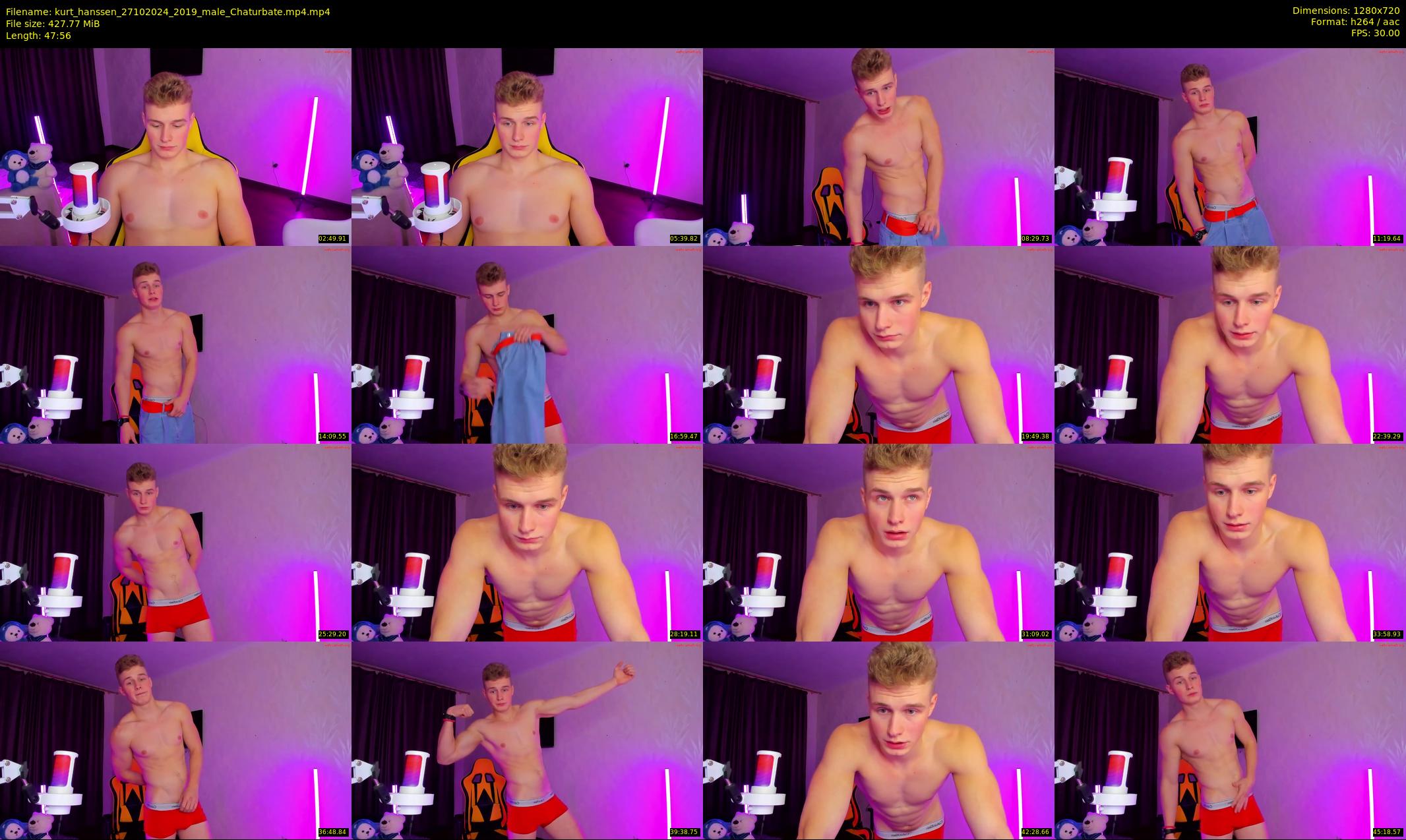 kurt_hanssen — 48 minute Chaturbate male cam show recording, 720p, Oct 27, 2024
