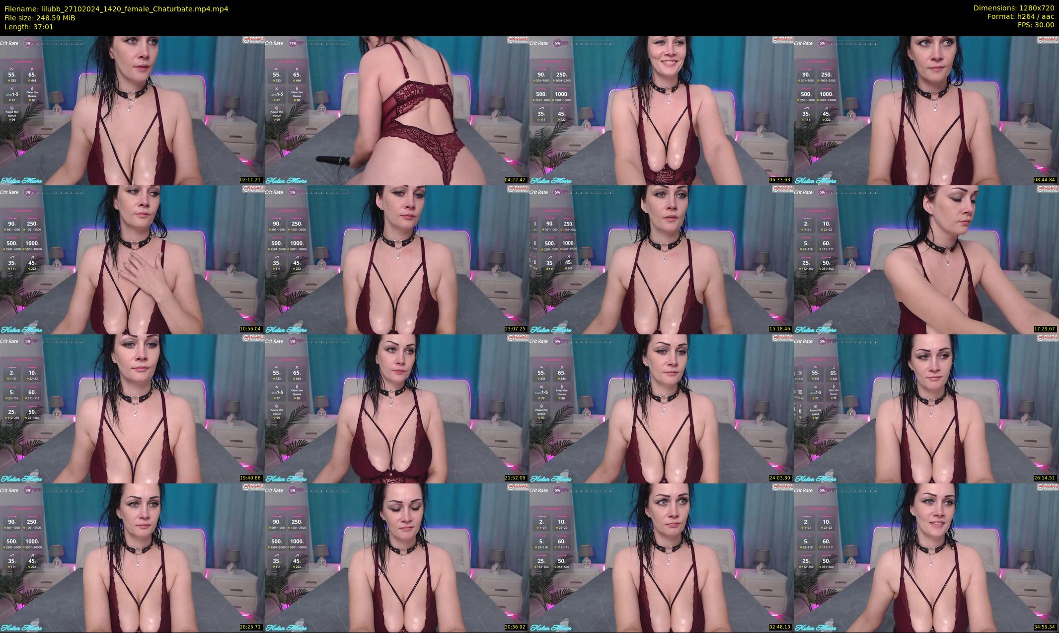 lilubb — 38 minute Chaturbate female cam show recording, 720p, Oct 27, 2024