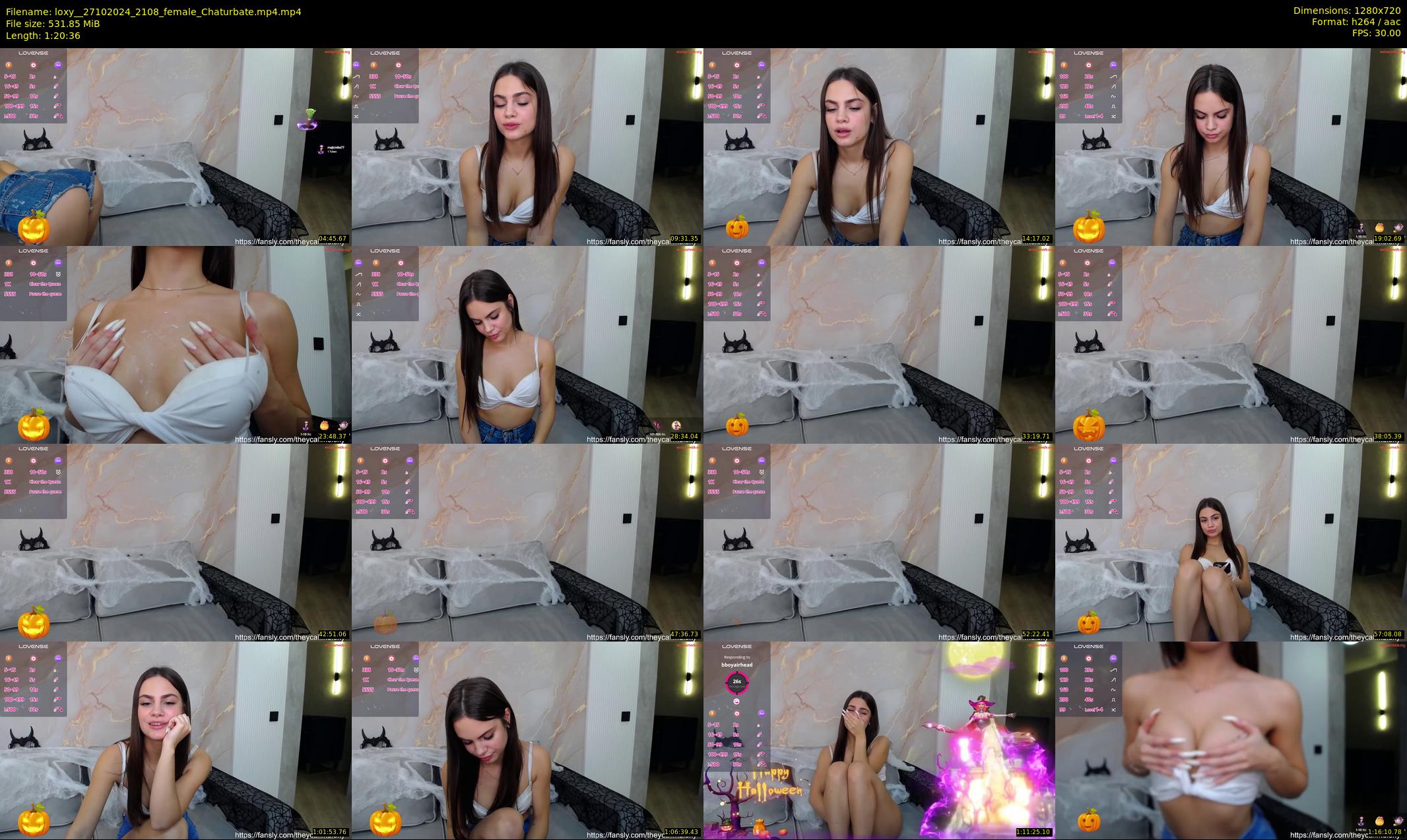 loxy_ — 81 minute Chaturbate female cam show recording, 720p, Oct 27, 2024