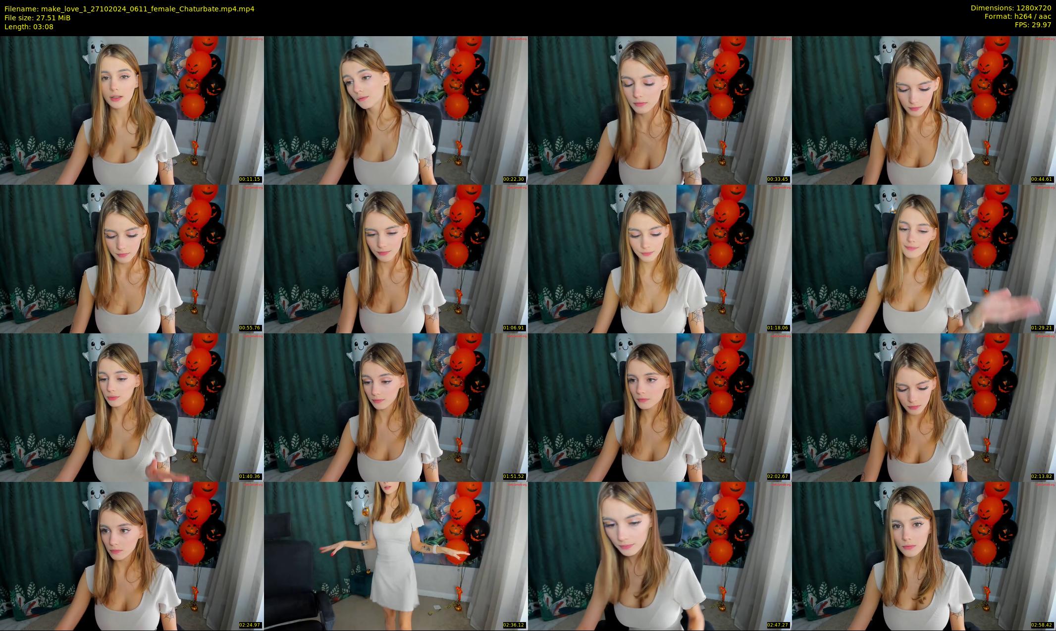 make_love_1 — 4 minute Chaturbate female cam show recording, 720p, Oct 27, 2024