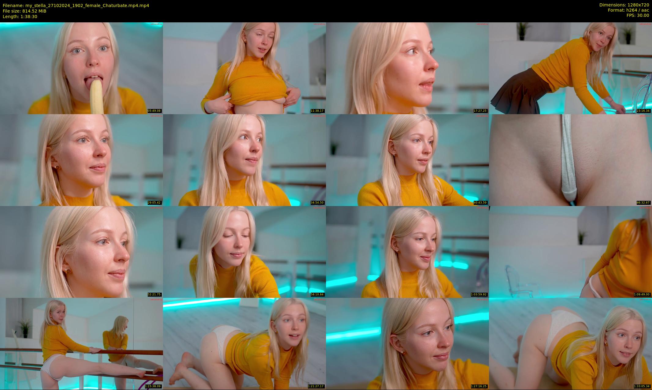 my_stella — 99 minute Chaturbate female cam show recording, 720p, Oct 27, 2024