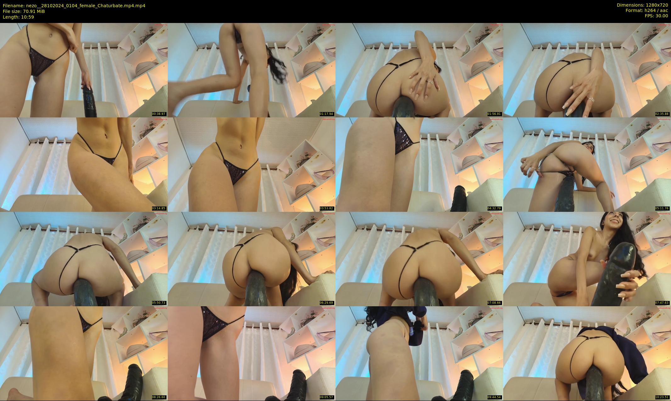 nezo_ — 11 minute Chaturbate female cam show recording, 720p, Oct 28, 2024