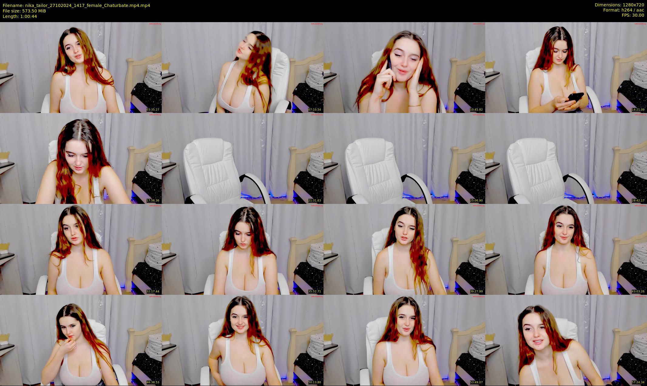 nika_tailor — 61 minute Chaturbate female cam show recording, 720p, Oct 27, 2024